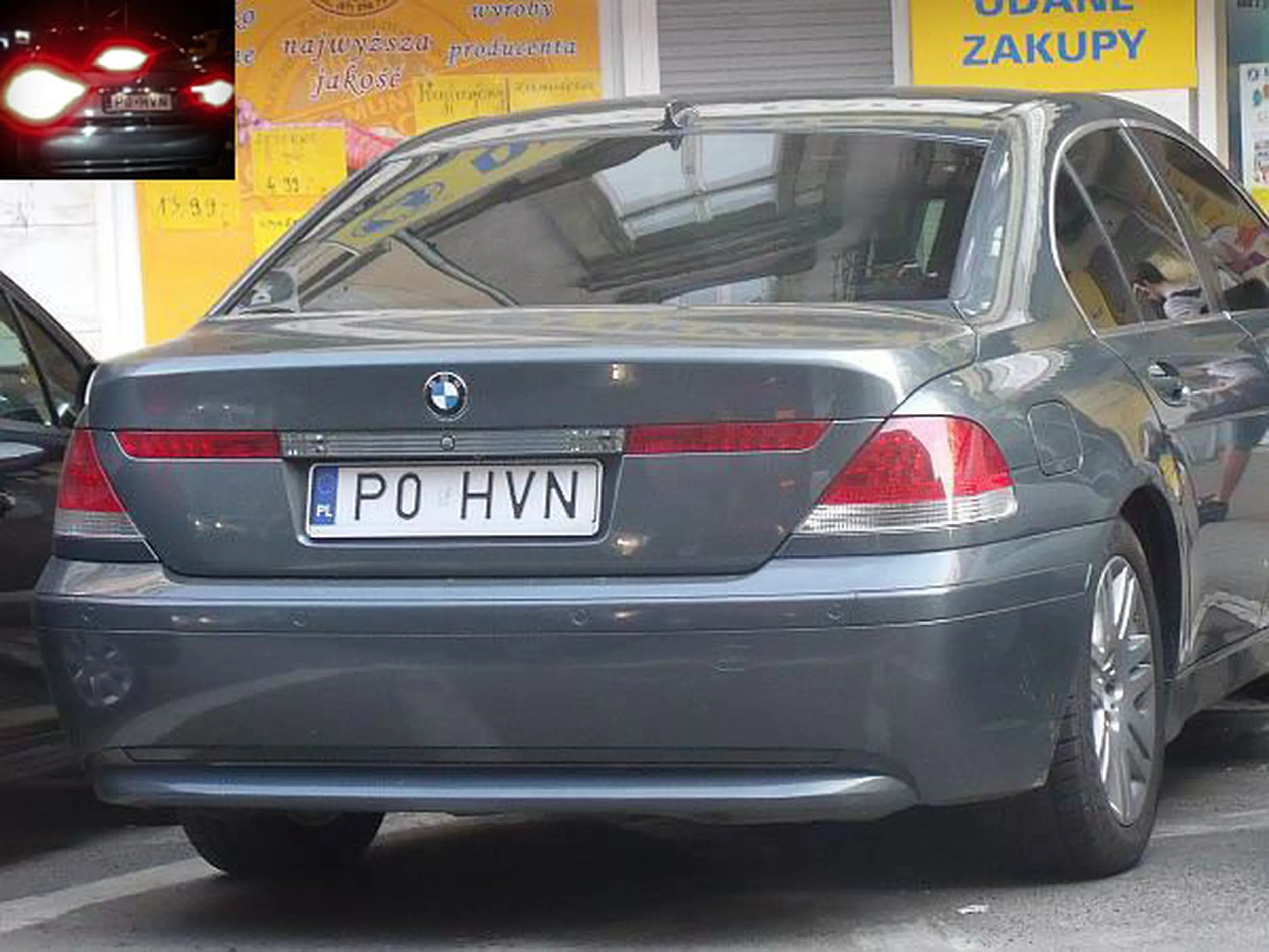 Fajny numer, blacha P0 HVN