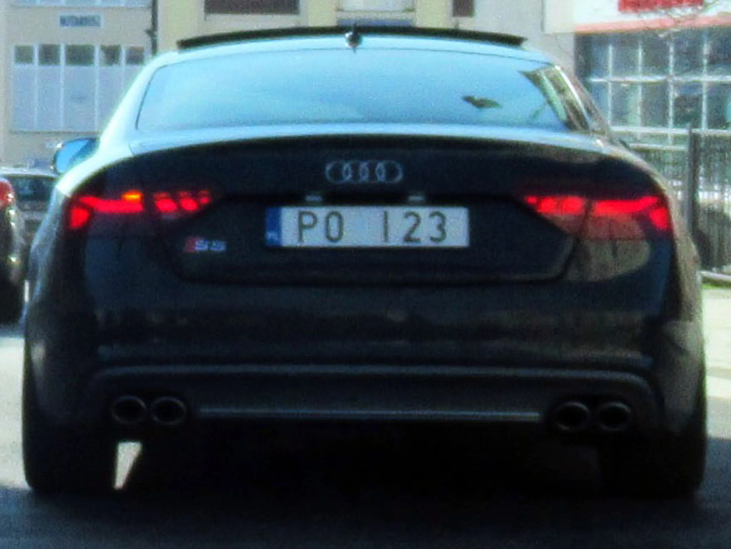 Fajny numer, blacha P0 I23