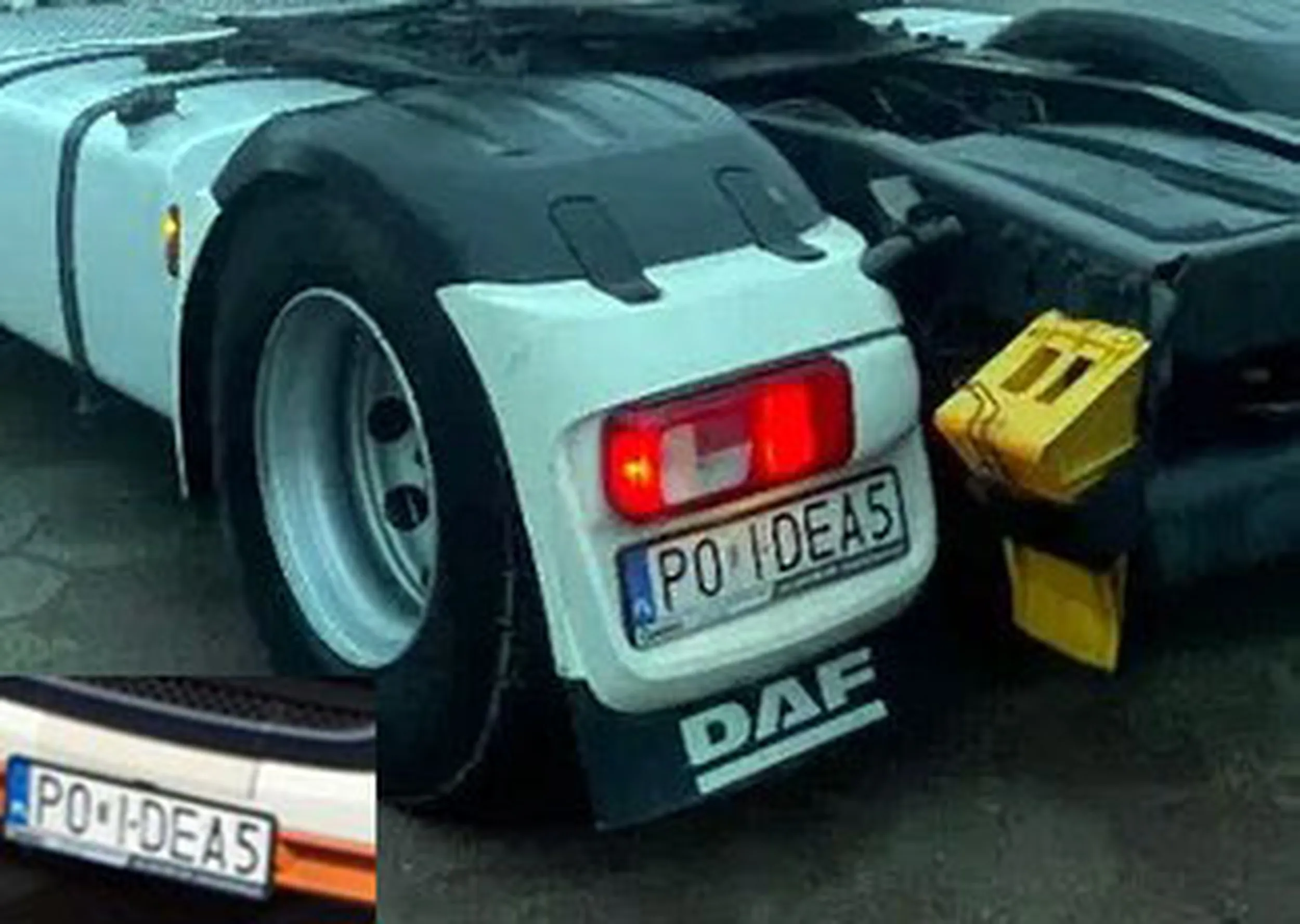 Fajny numer, blacha P0 IDEA5