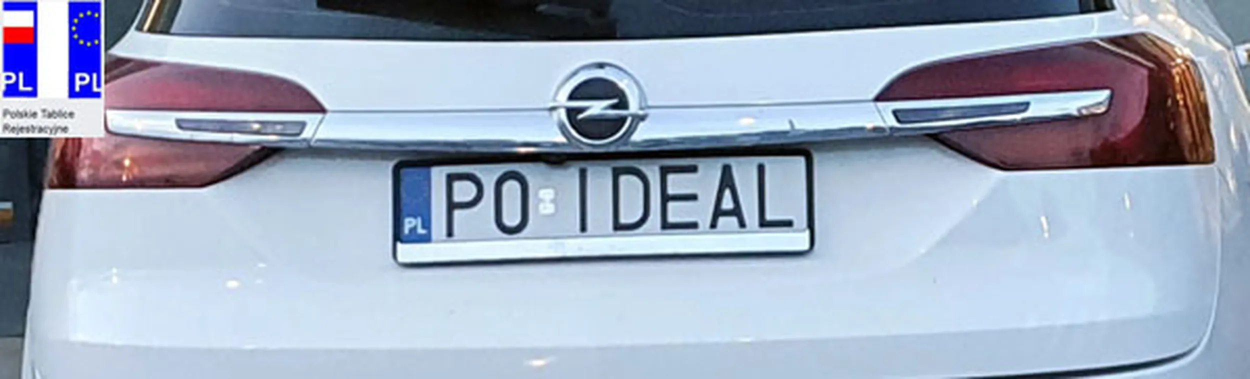 Fajny numer, blacha P0 IDEAL