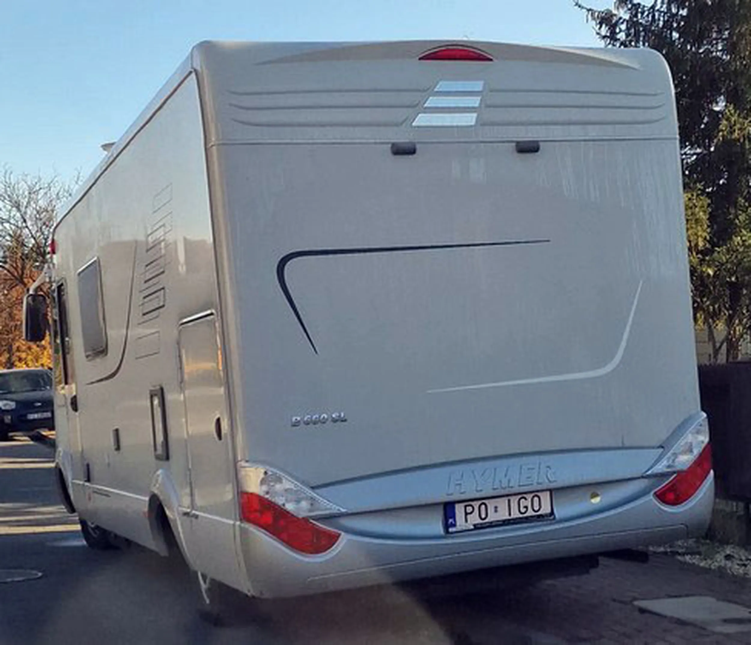 Fajny numer, blacha P0 IGO