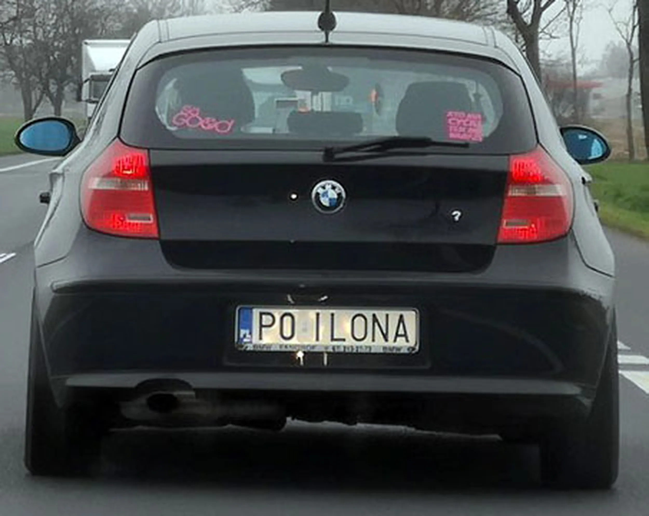 Fajny numer, blacha P0 ILONA