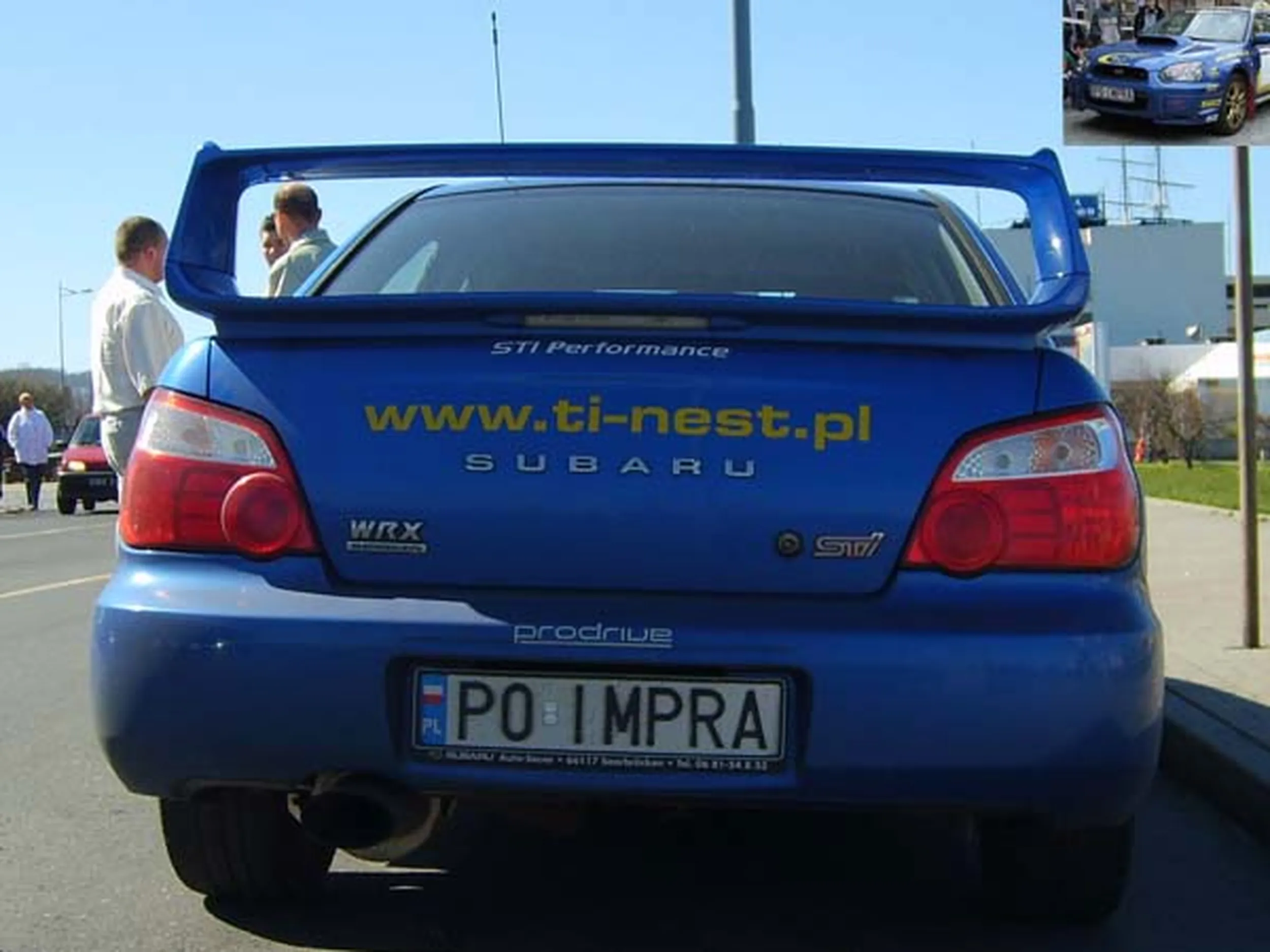 Fajny numer, blacha P0 IMPRA