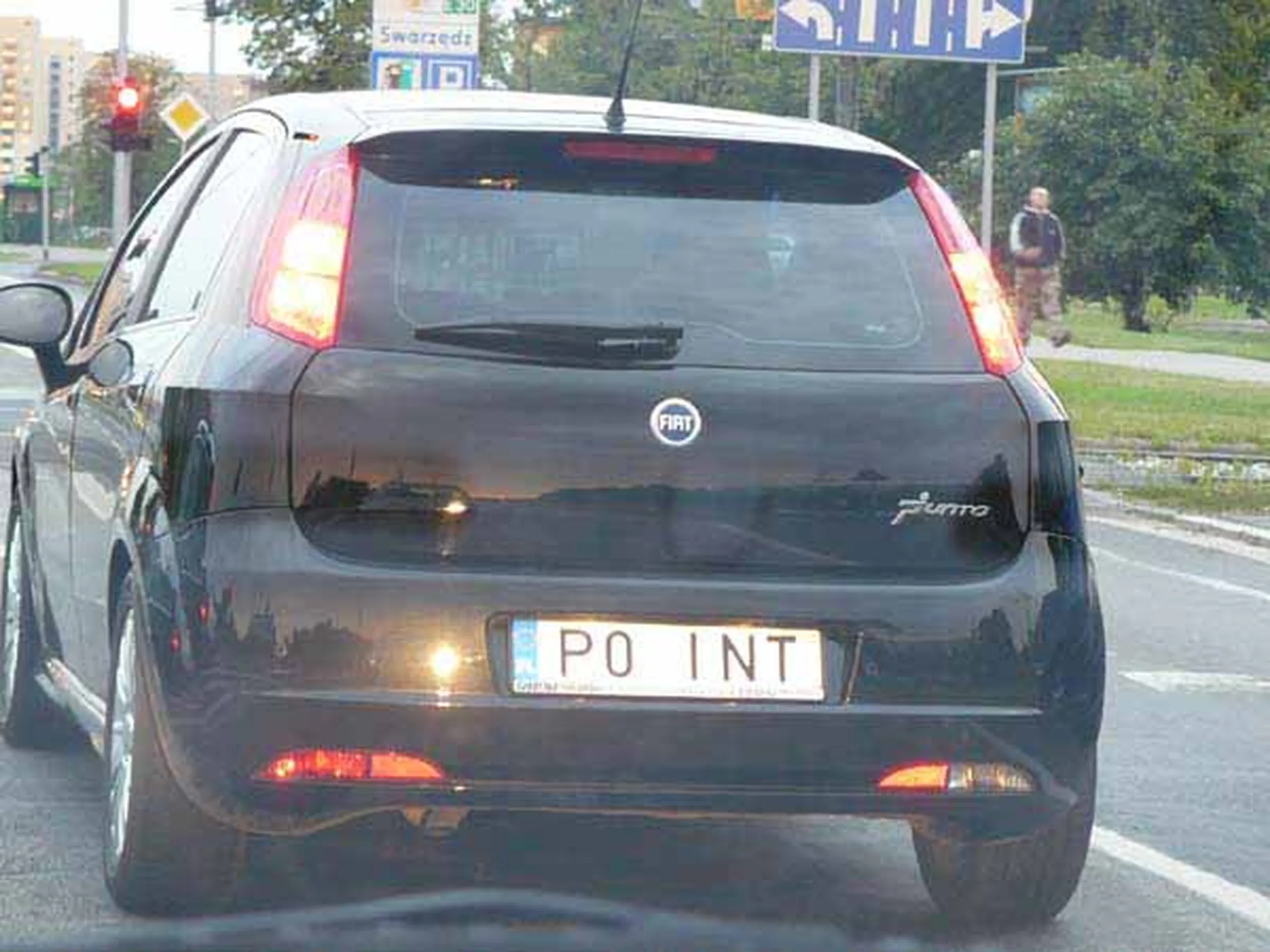 Fajny numer, blacha P0 INT