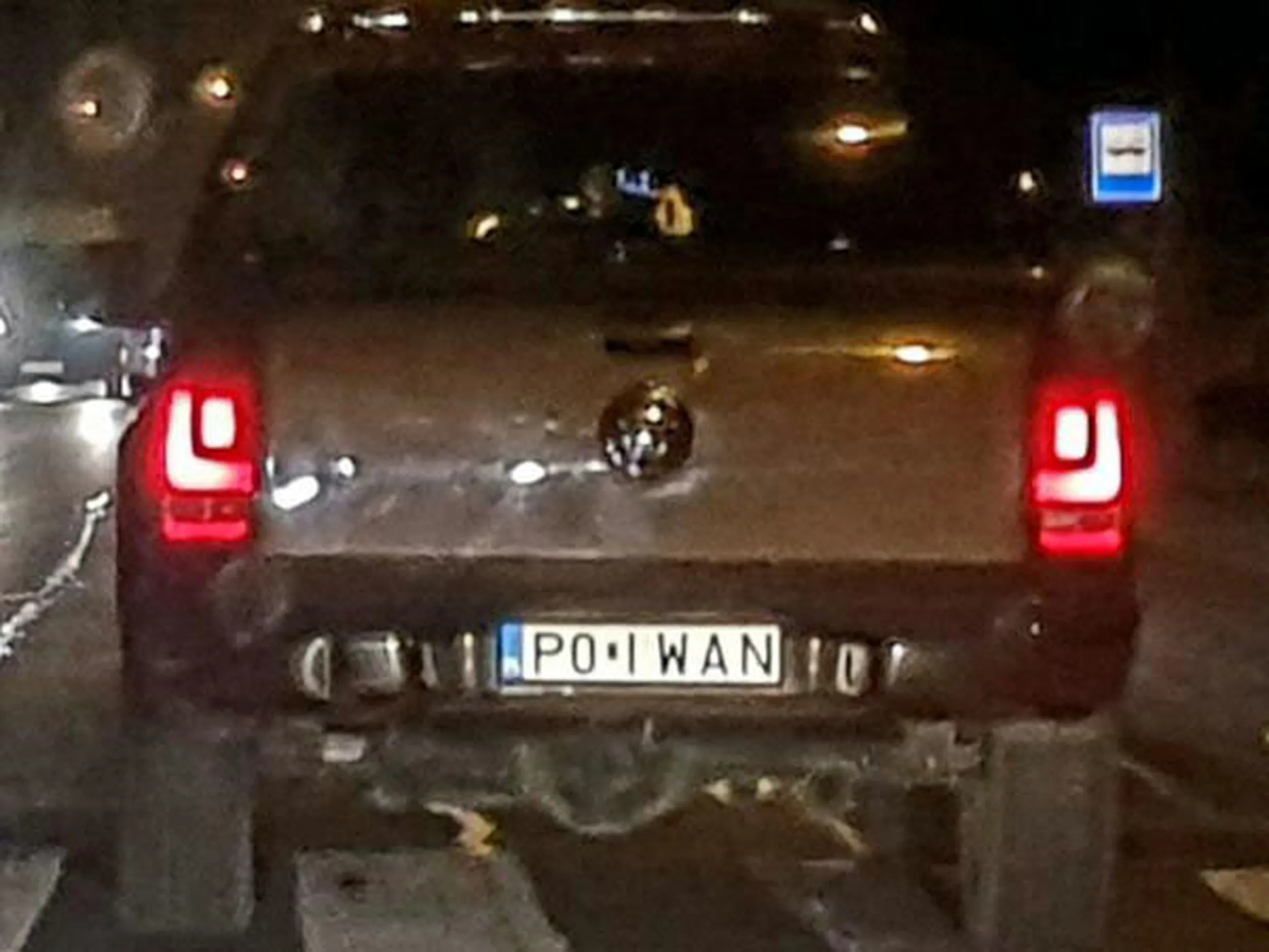 Fajny numer, blacha P0 IWAN