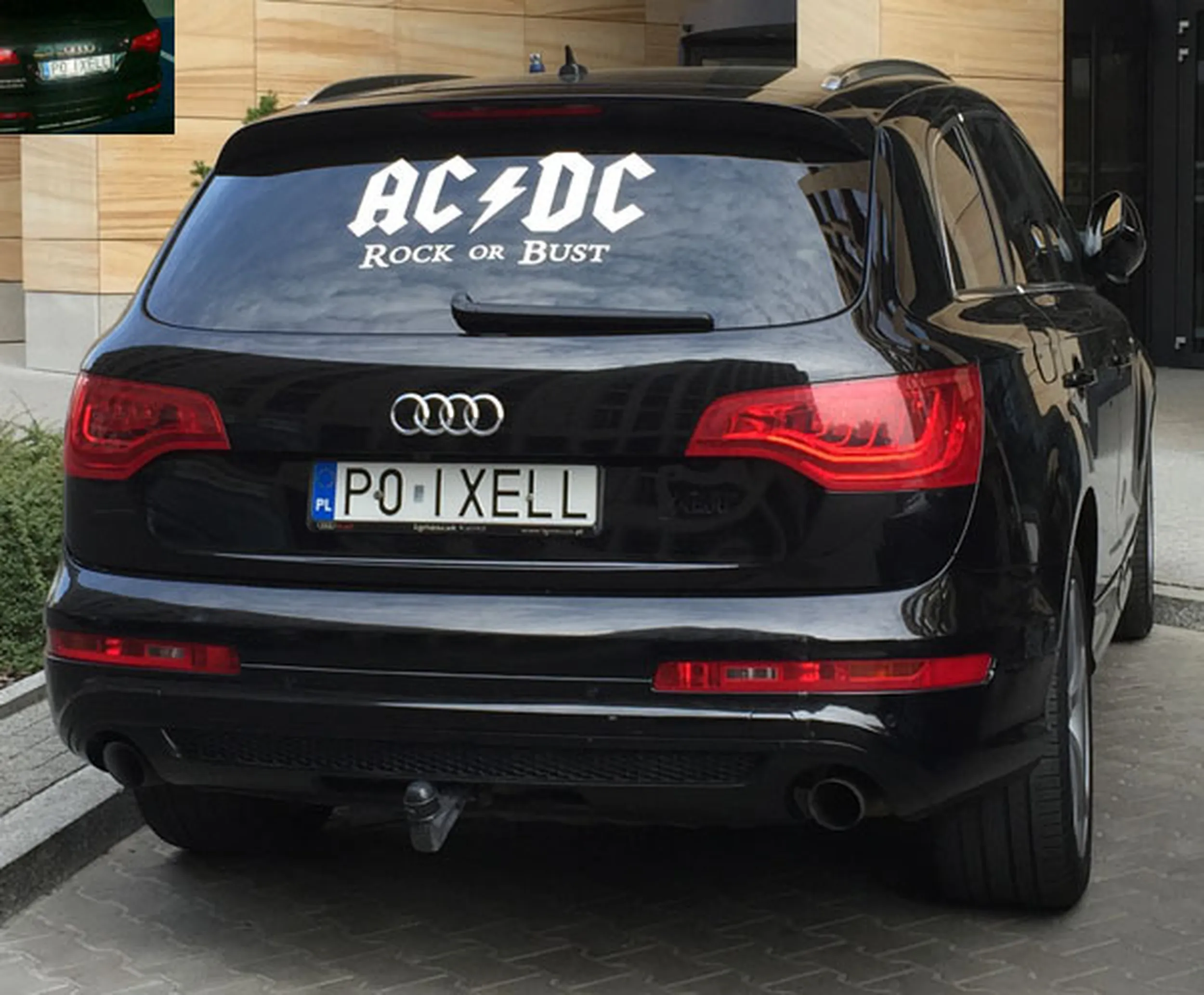 Fajny numer, blacha P0 IXELL