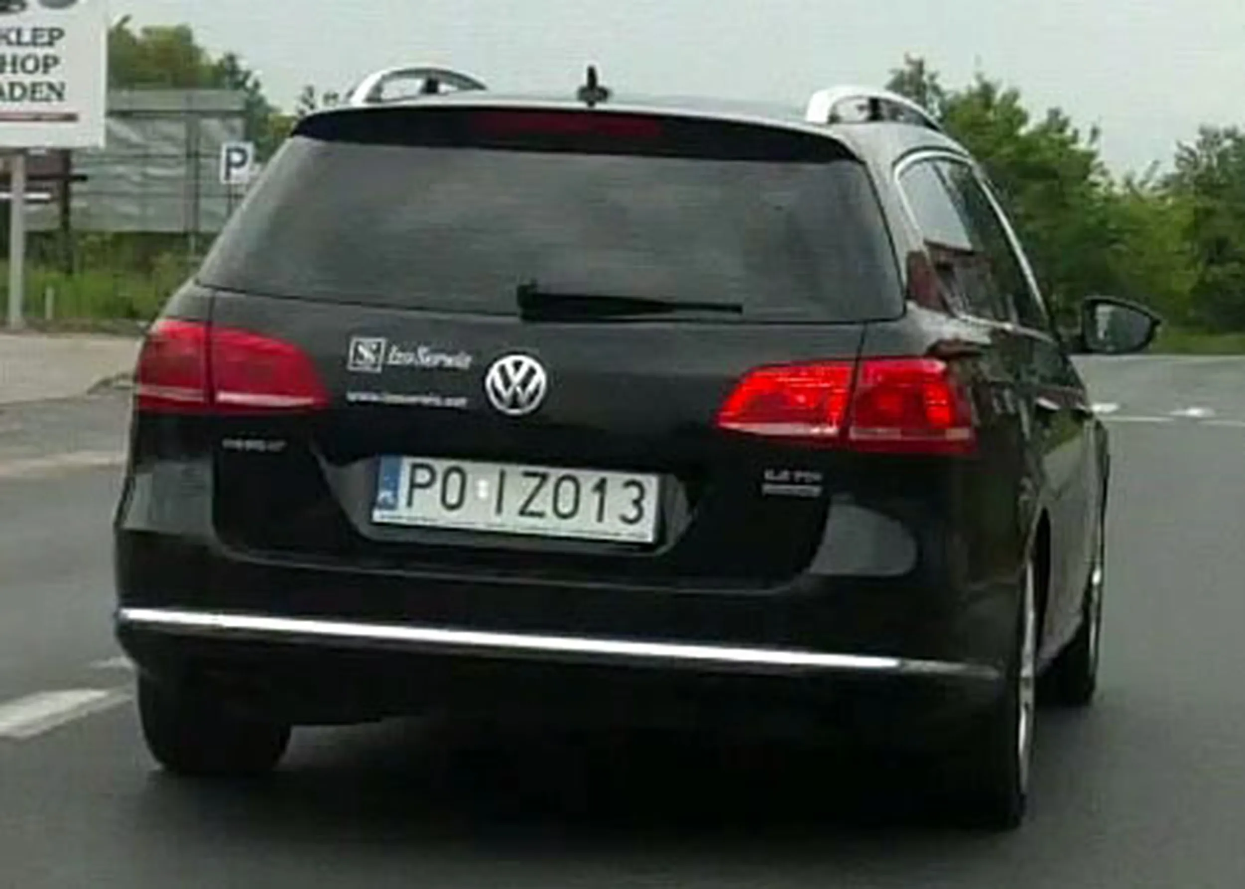 Fajny numer, blacha P0 IZO13