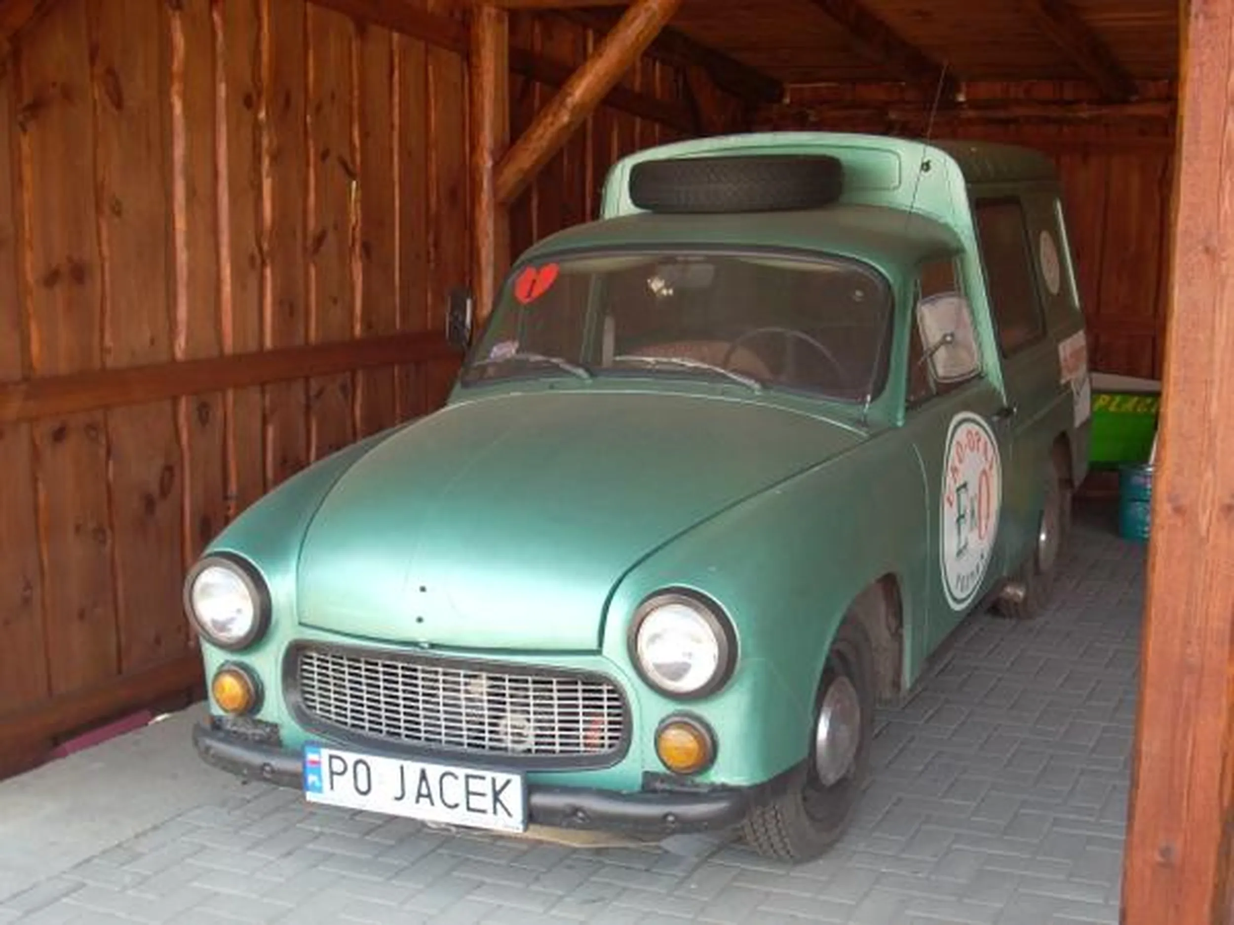 Fajny numer, blacha P0 JACEK