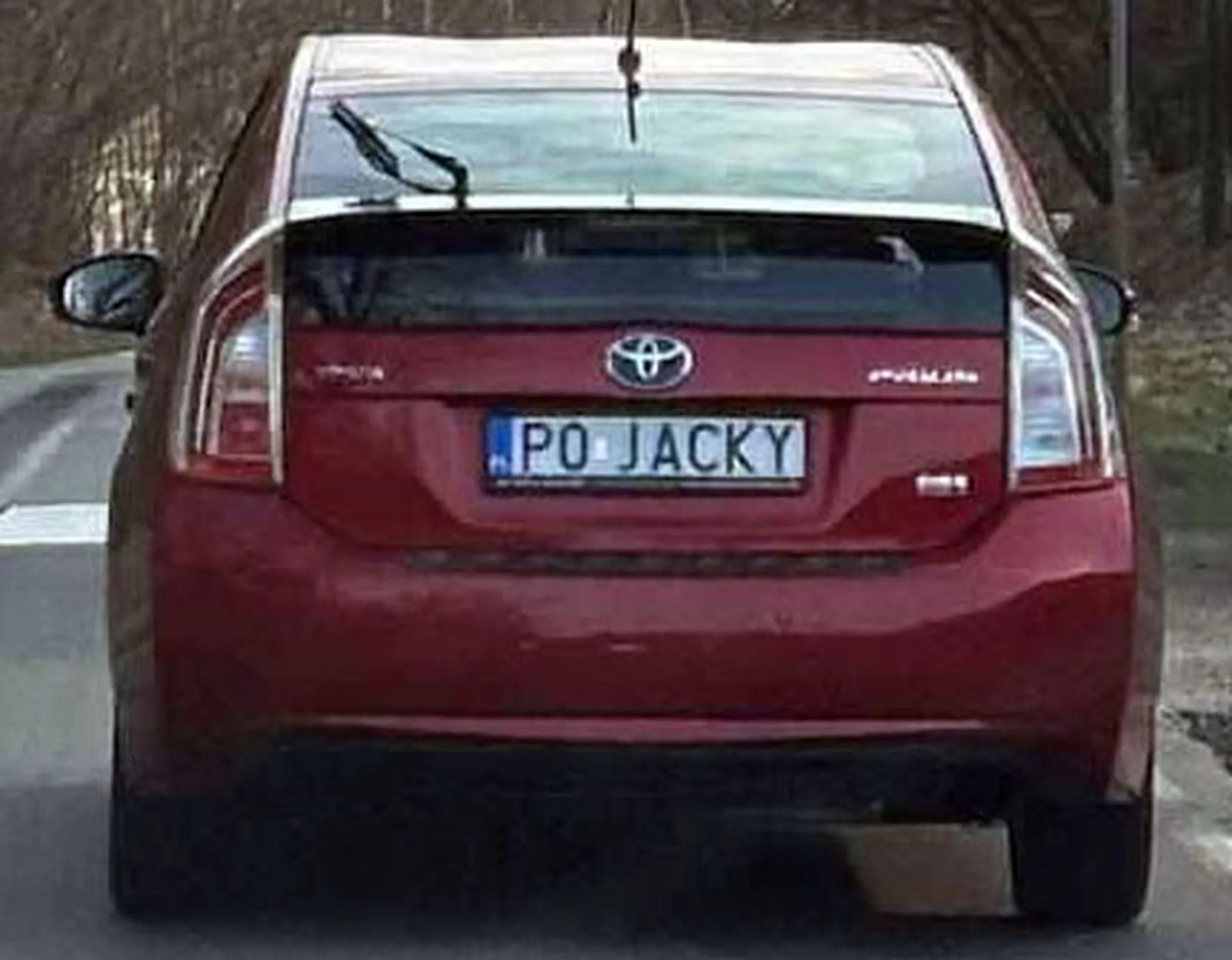 Fajny numer, blacha P0 JACKY