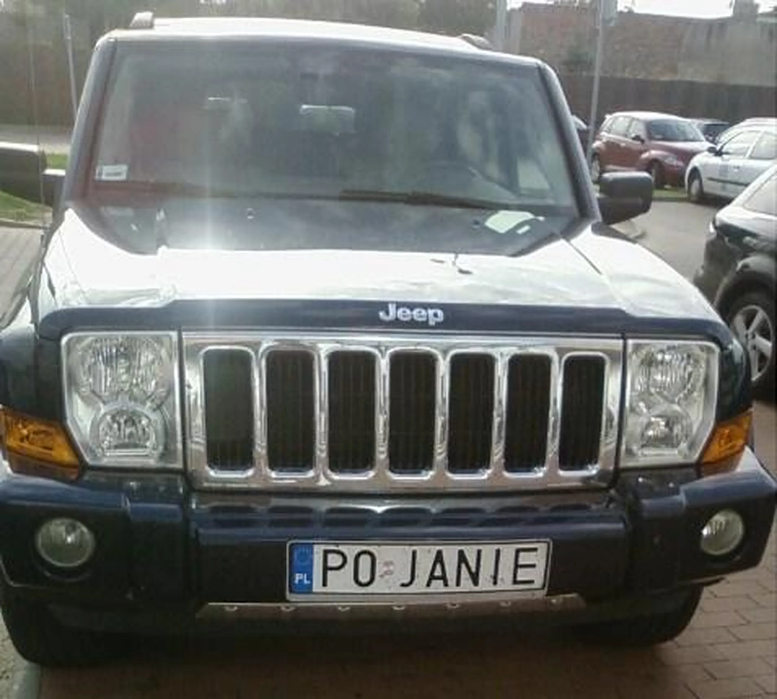 Fajny numer, blacha P0 JANIE