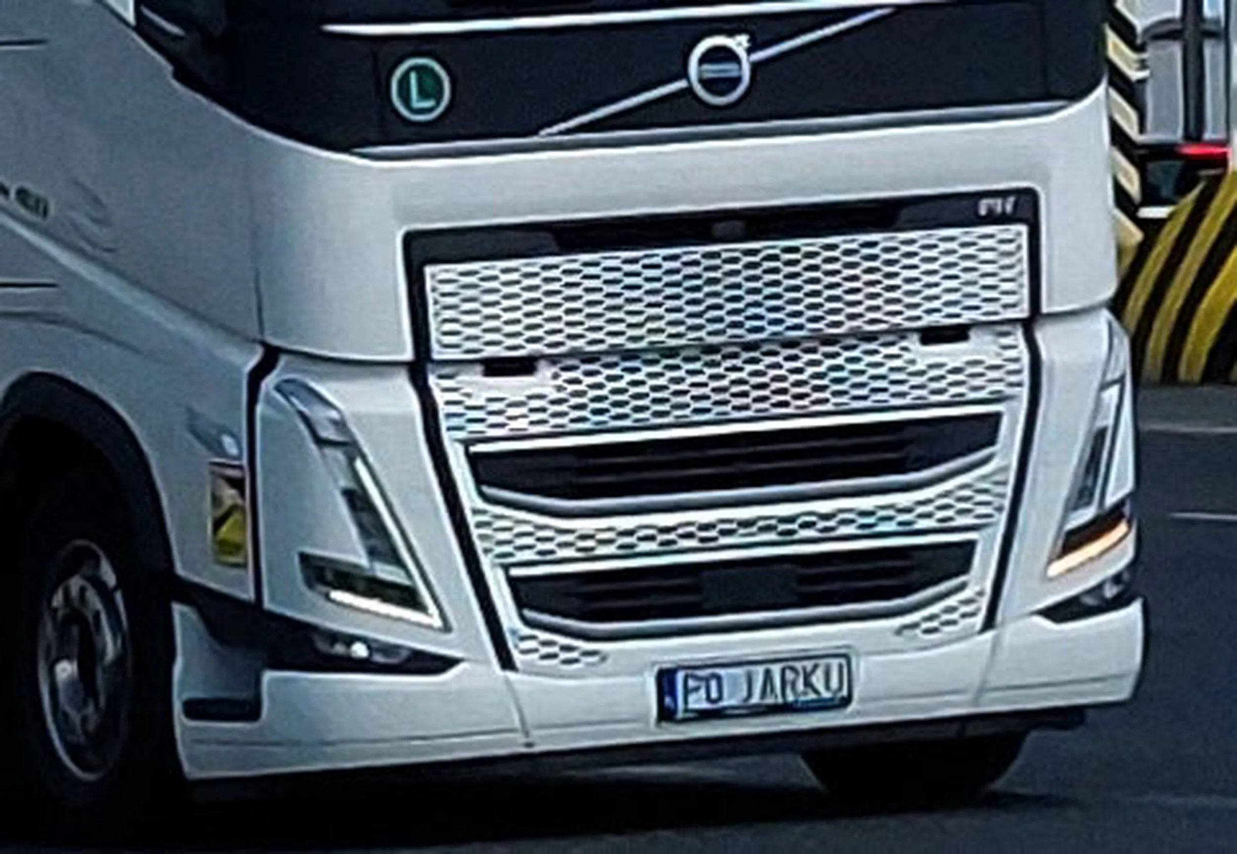 Fajny numer, blacha P0 JARKU