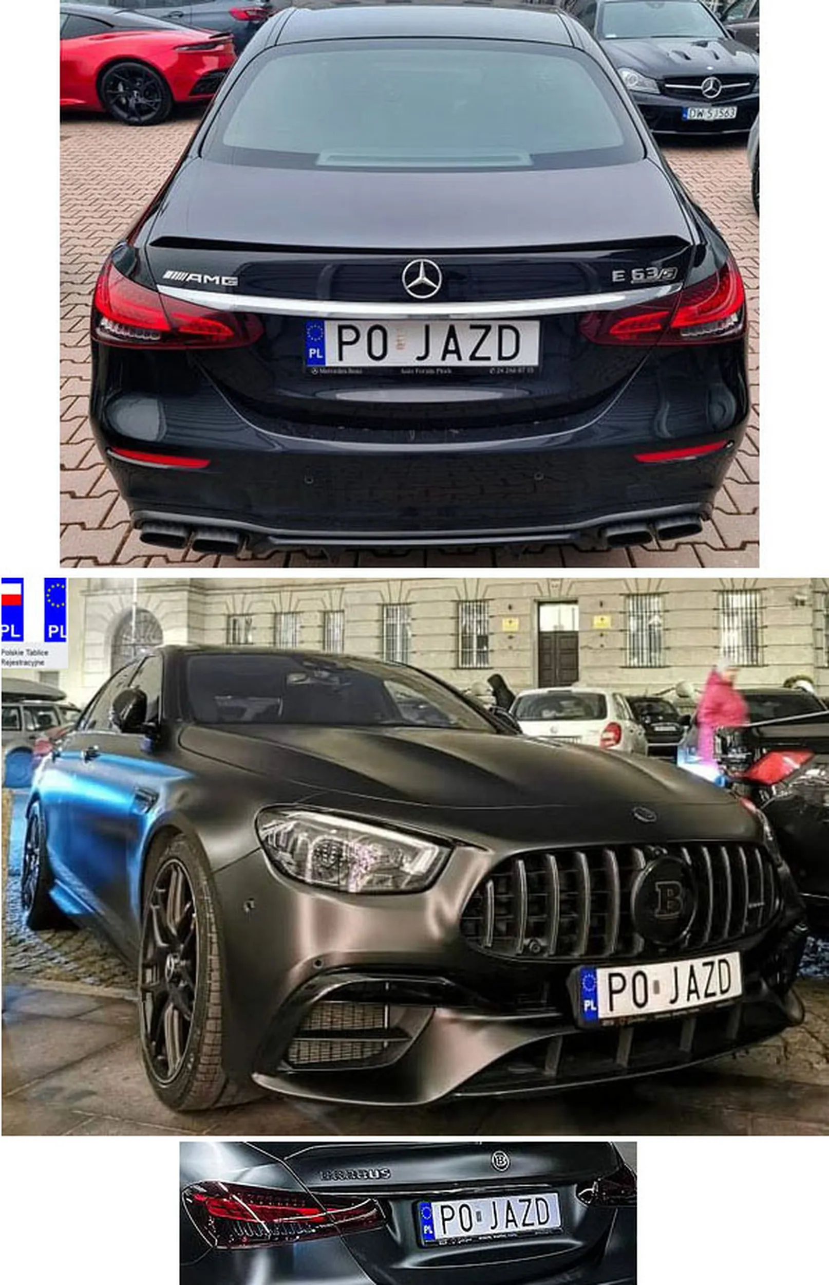 Fajny numer, blacha P0 JAZD