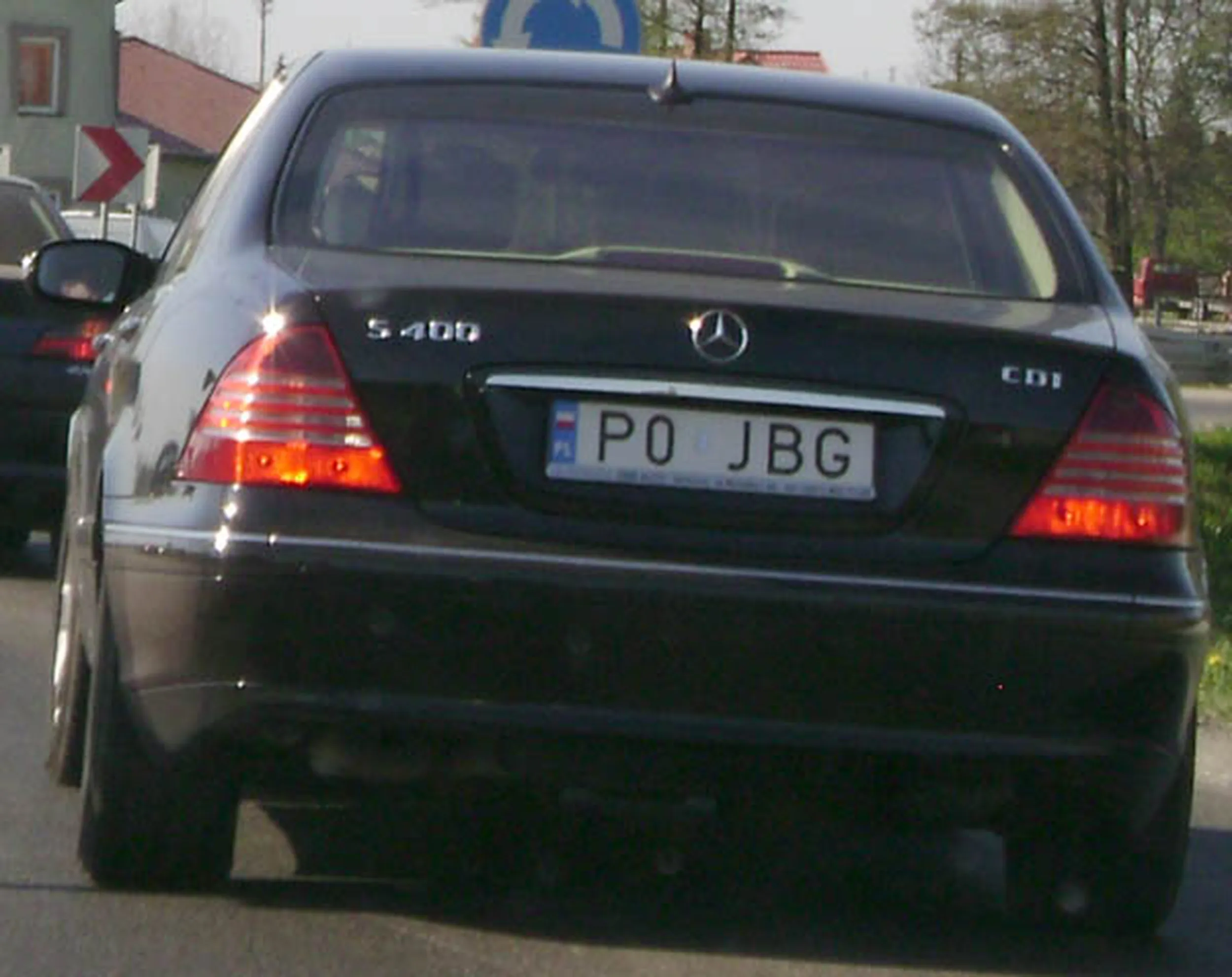 Fajny numer, blacha P0 JBG