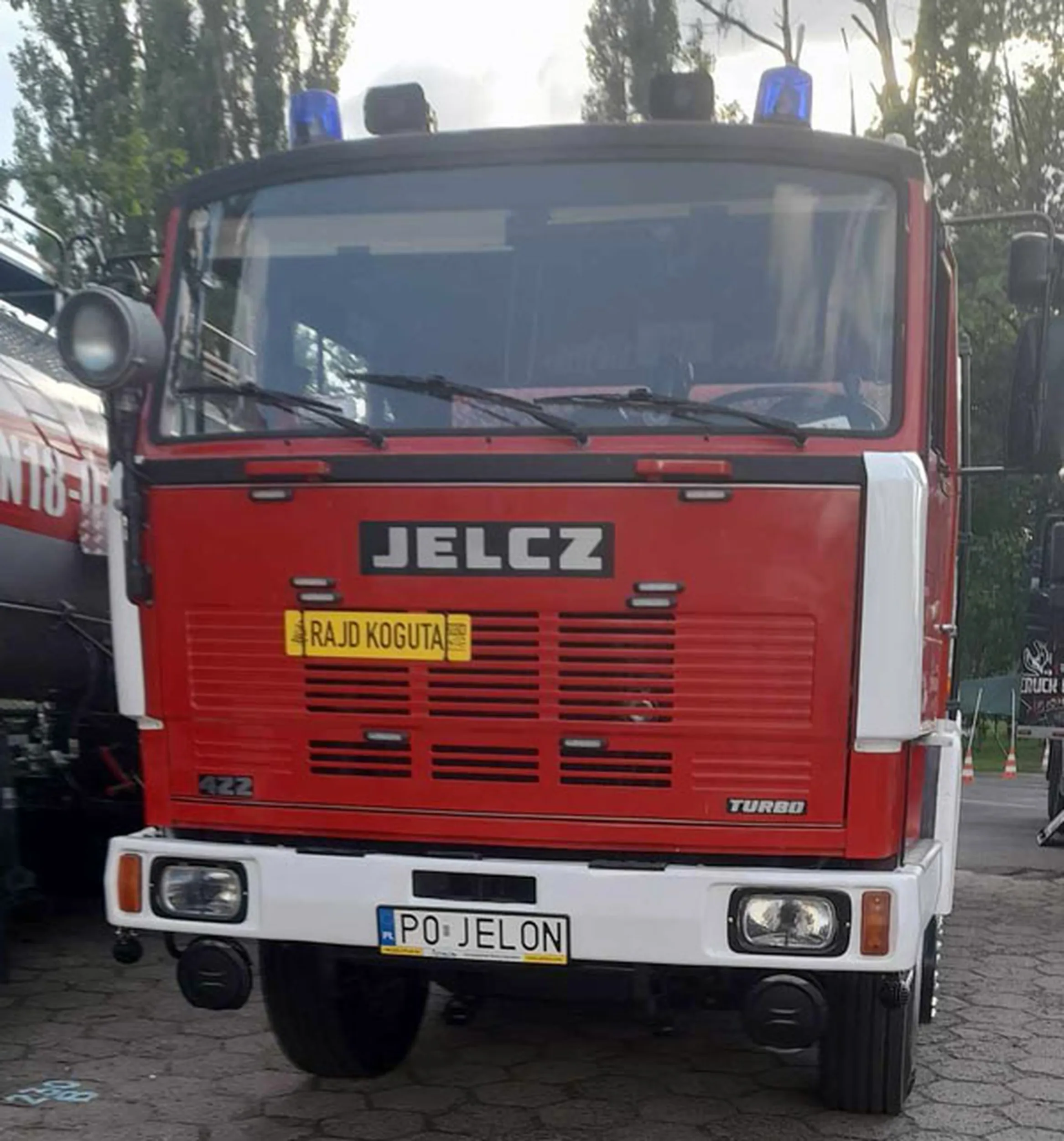 Fajny numer, blacha P0 JELON