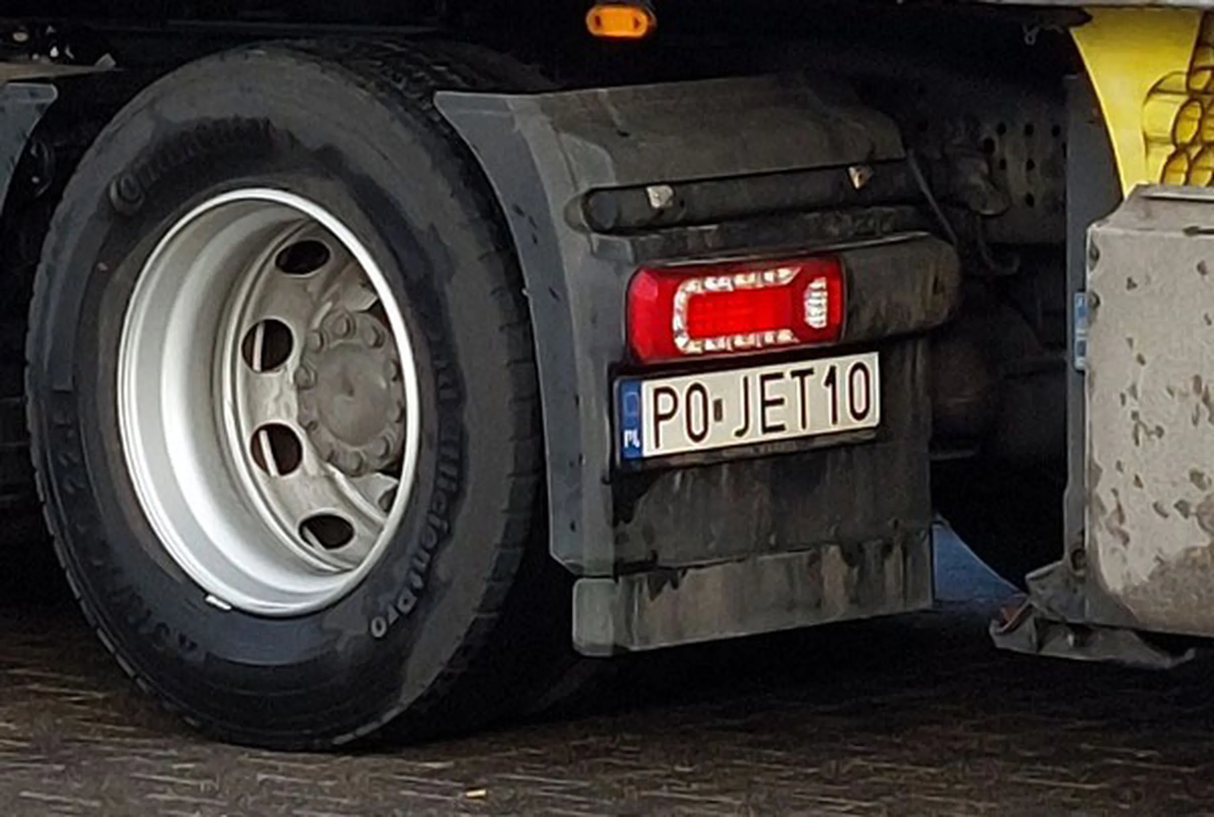 Fajny numer, blacha P0 JET10