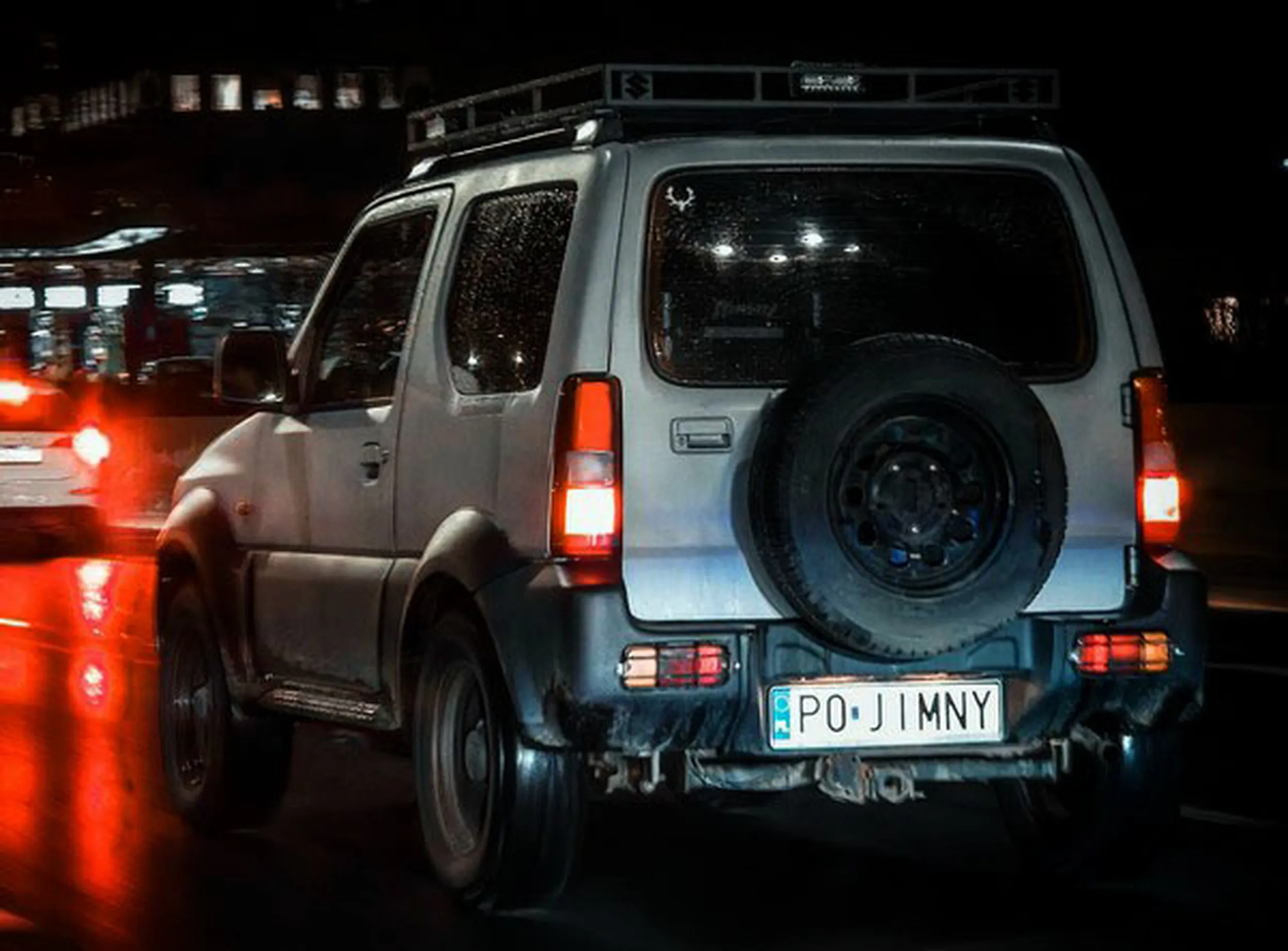 Fajny numer, blacha P0 JIMNY