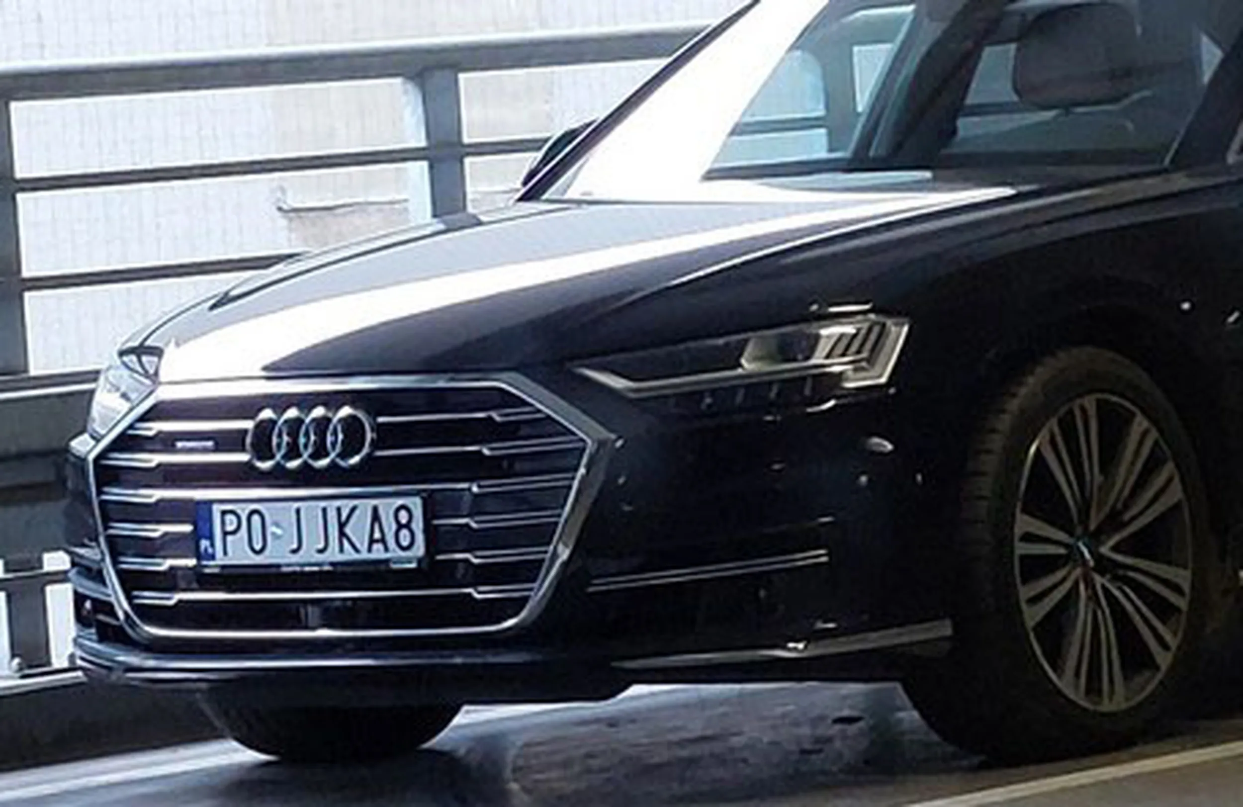 Fajny numer, blacha P0 JJKA8