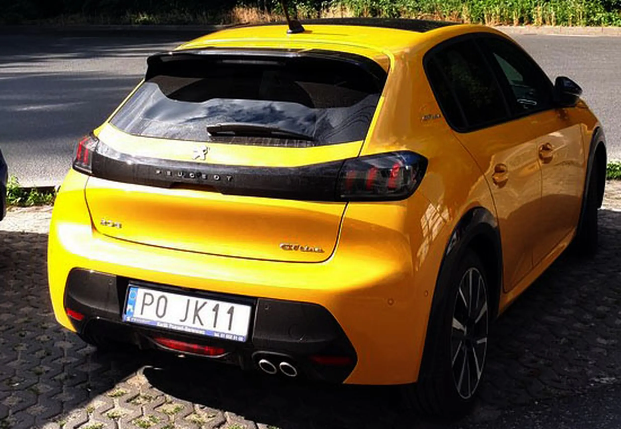 Fajny numer, blacha P0 JK11