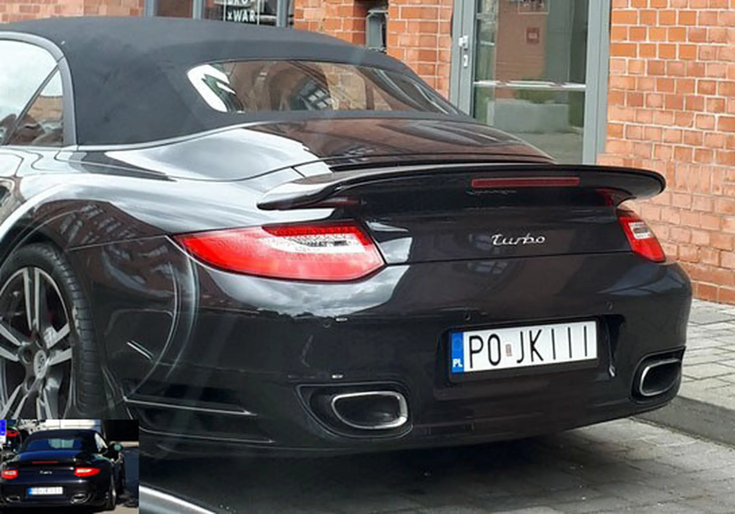 Fajny numer, blacha P0 JKIII