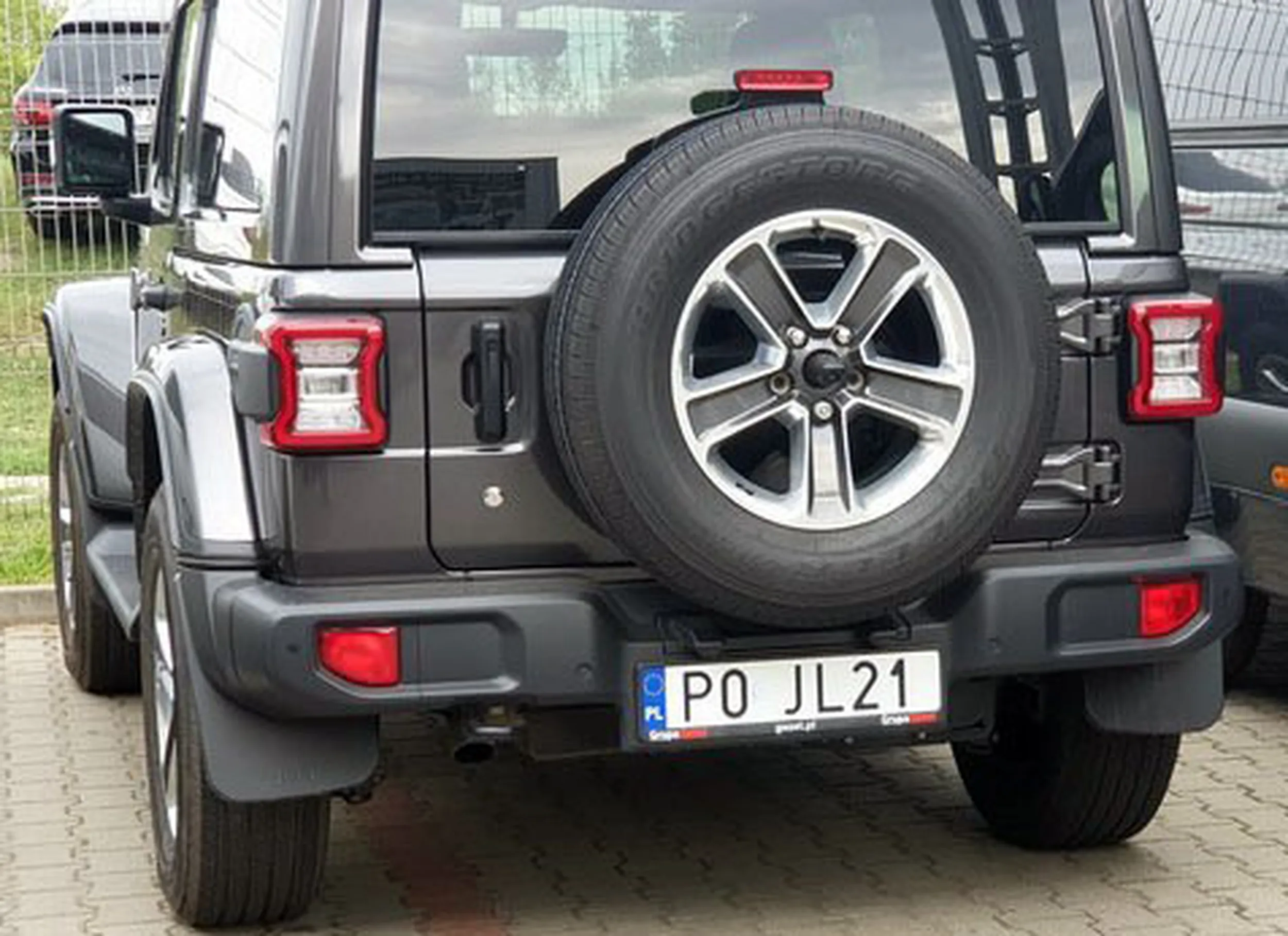 Fajny numer, blacha P0 JL21