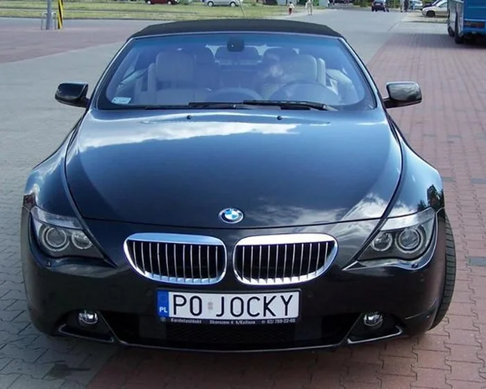 Fajny numer, blacha P0 JOCKY