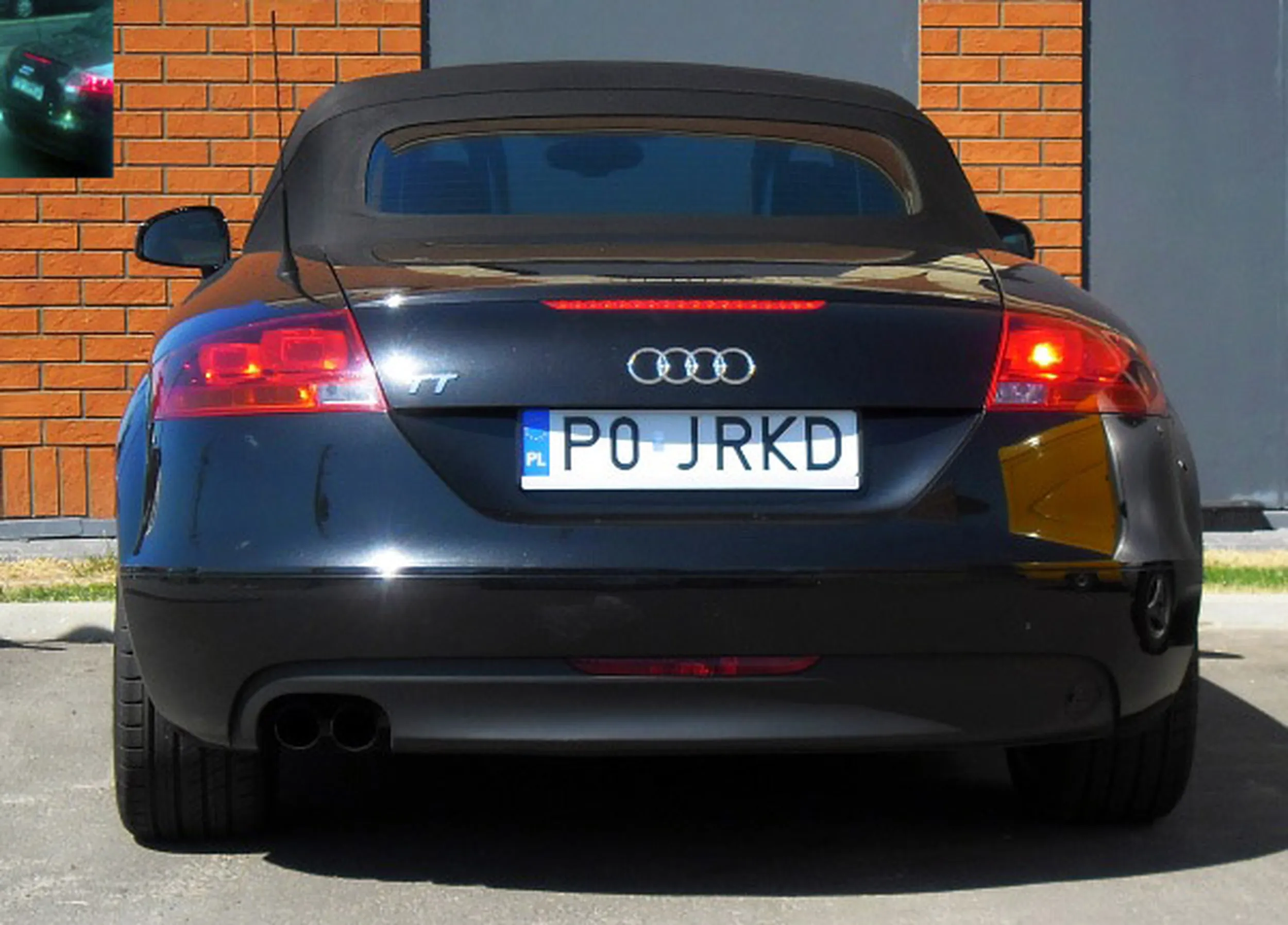 Fajny numer, blacha P0 JRKD