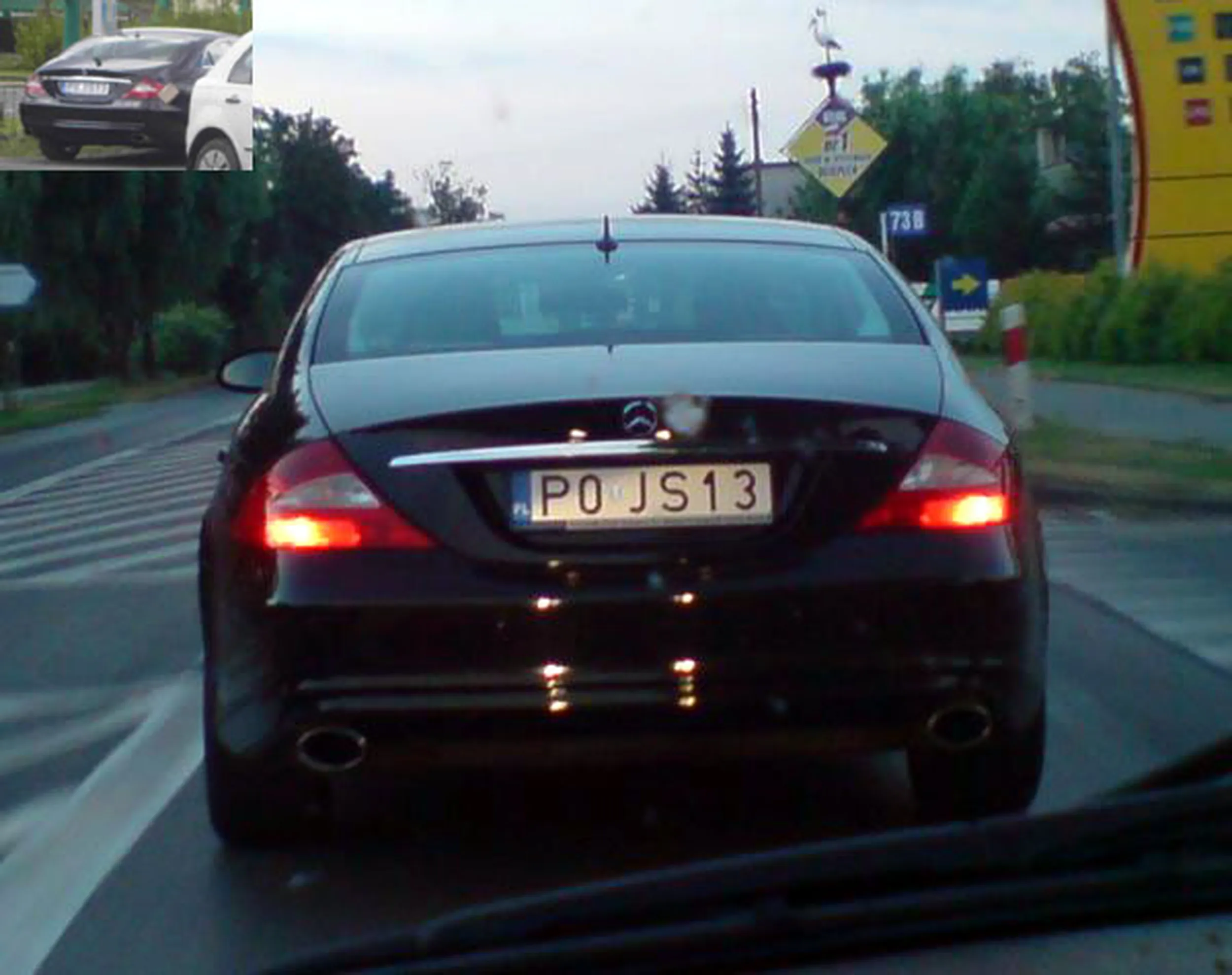 Fajny numer, blacha P0 JS13