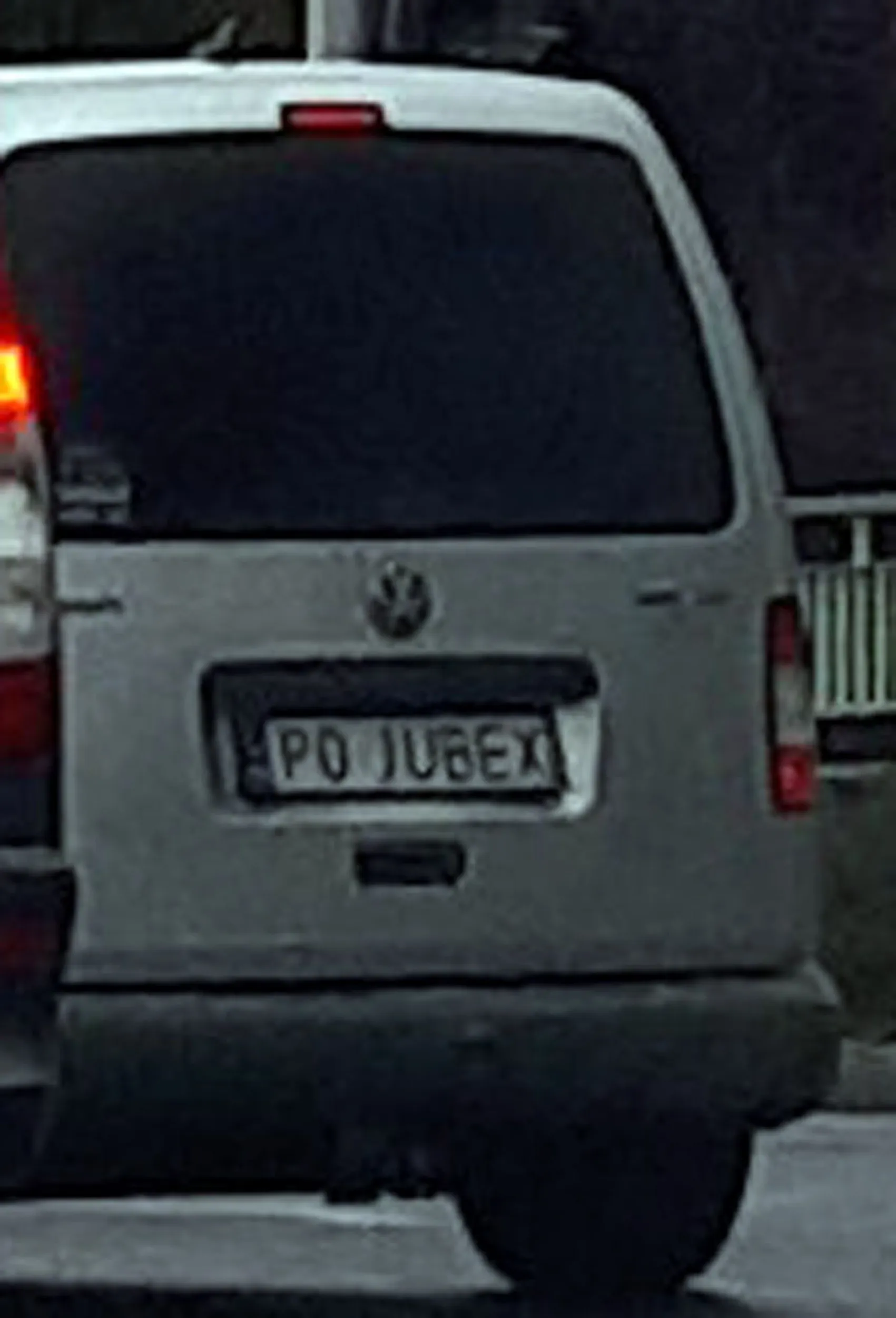 Fajny numer, blacha P0 JUBEX