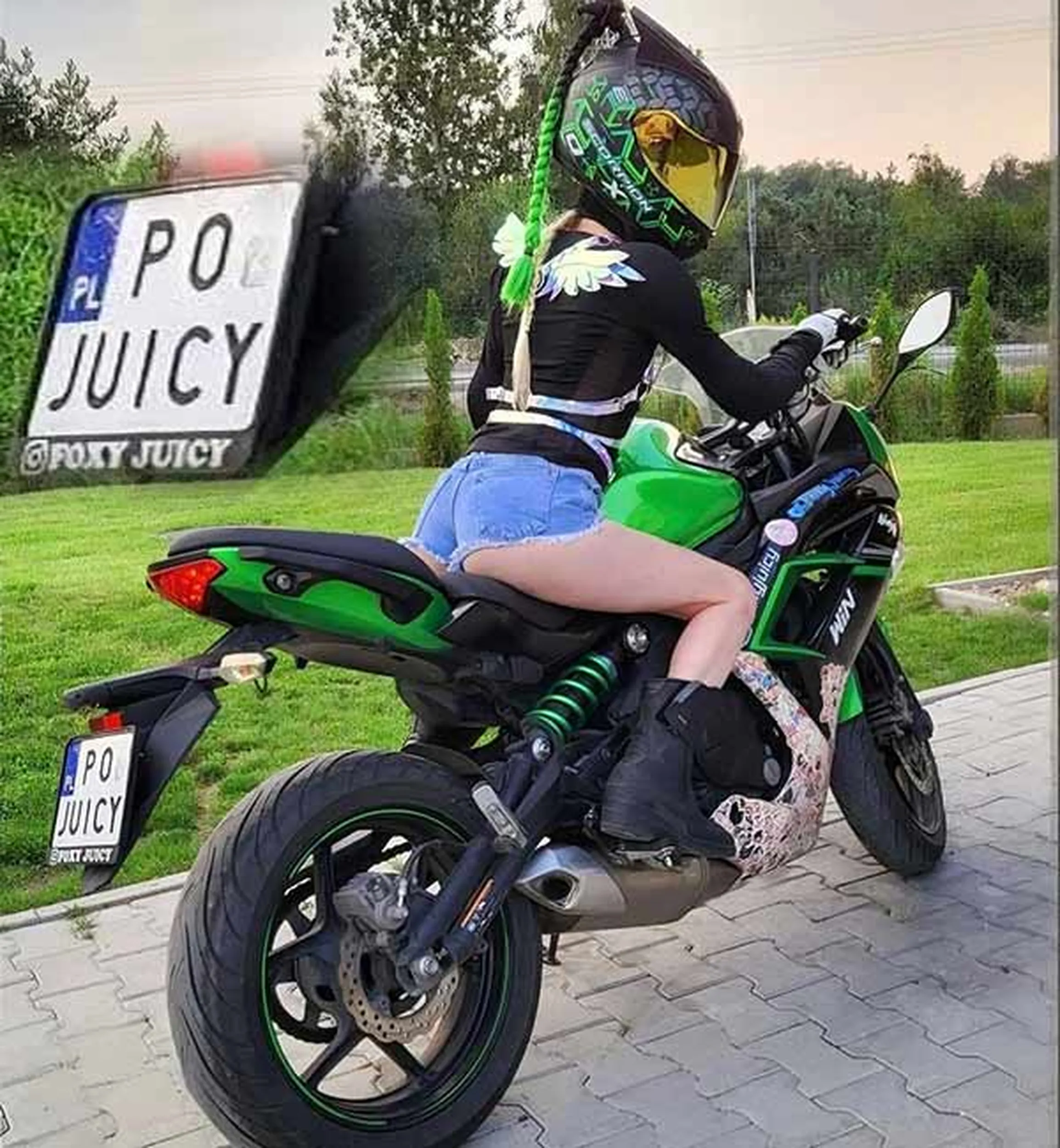 Fajny numer, blacha P0 JUICY