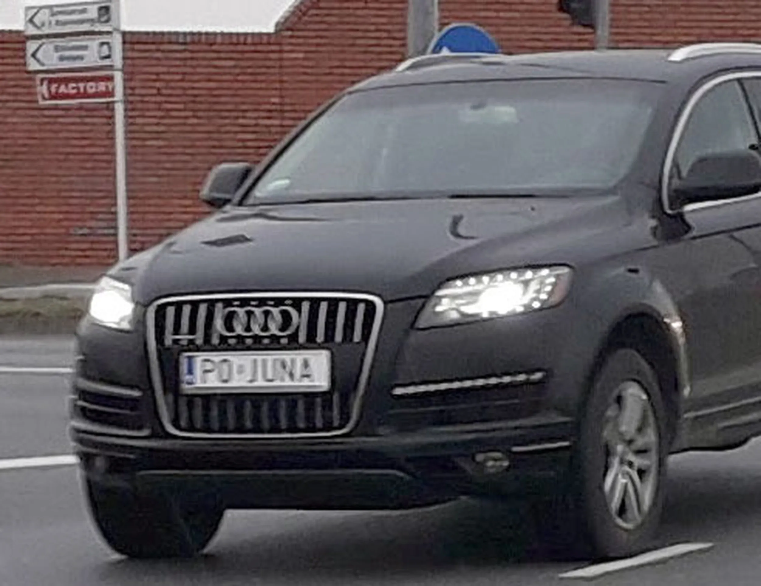 Fajny numer, blacha P0 JUNA