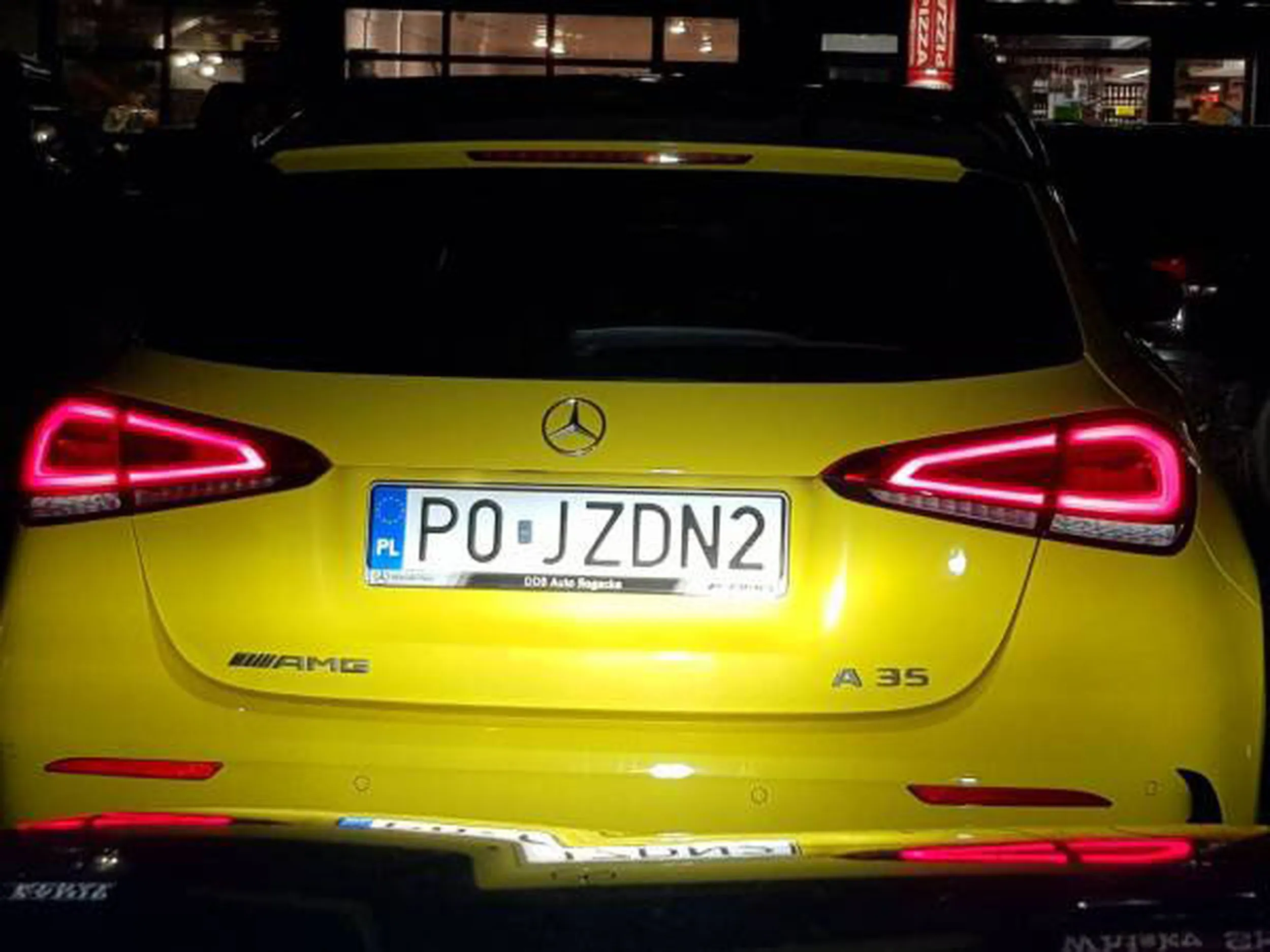 Fajny numer, blacha P0 JZDN2