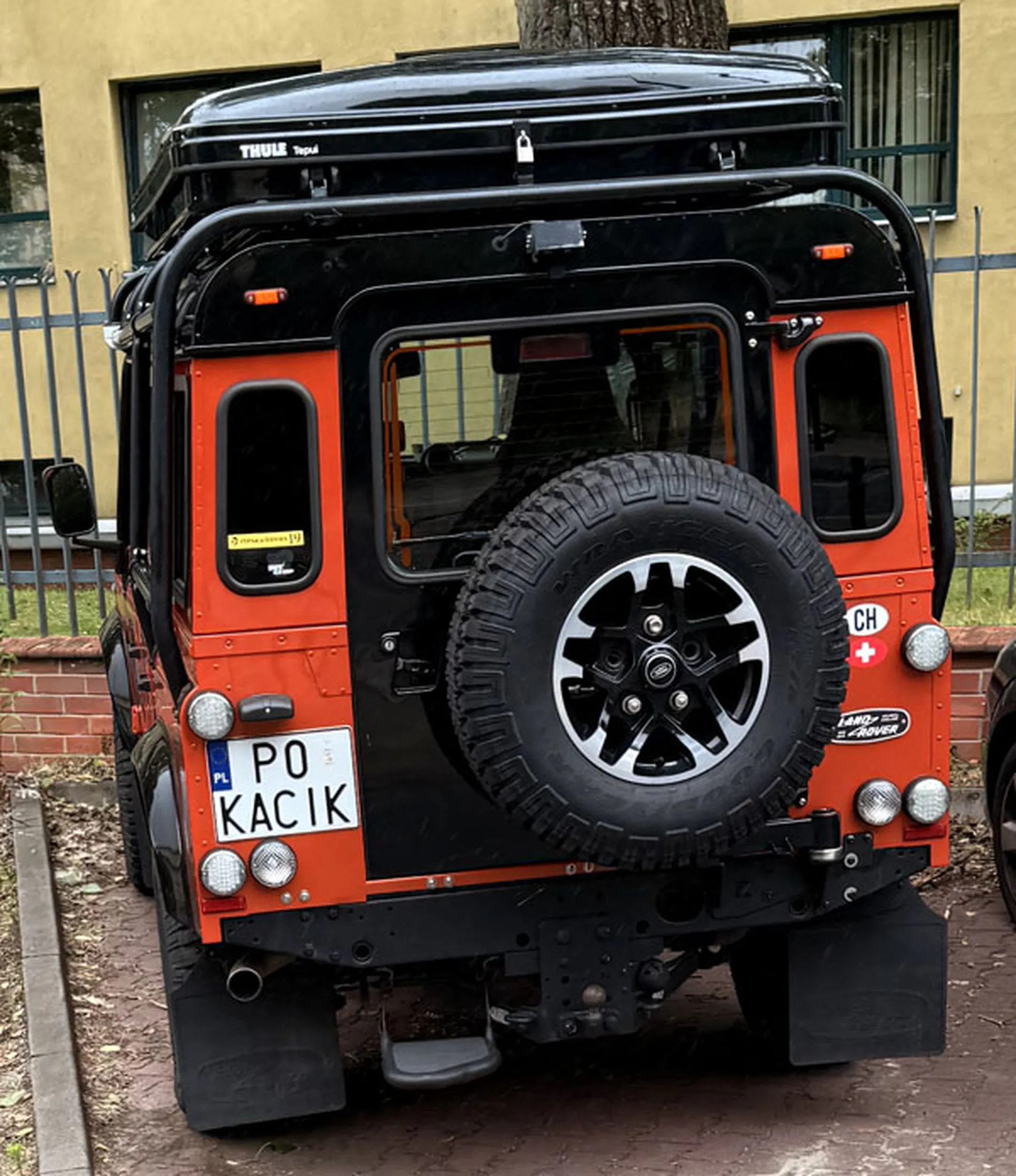 Fajny numer, blacha P0 KACIK