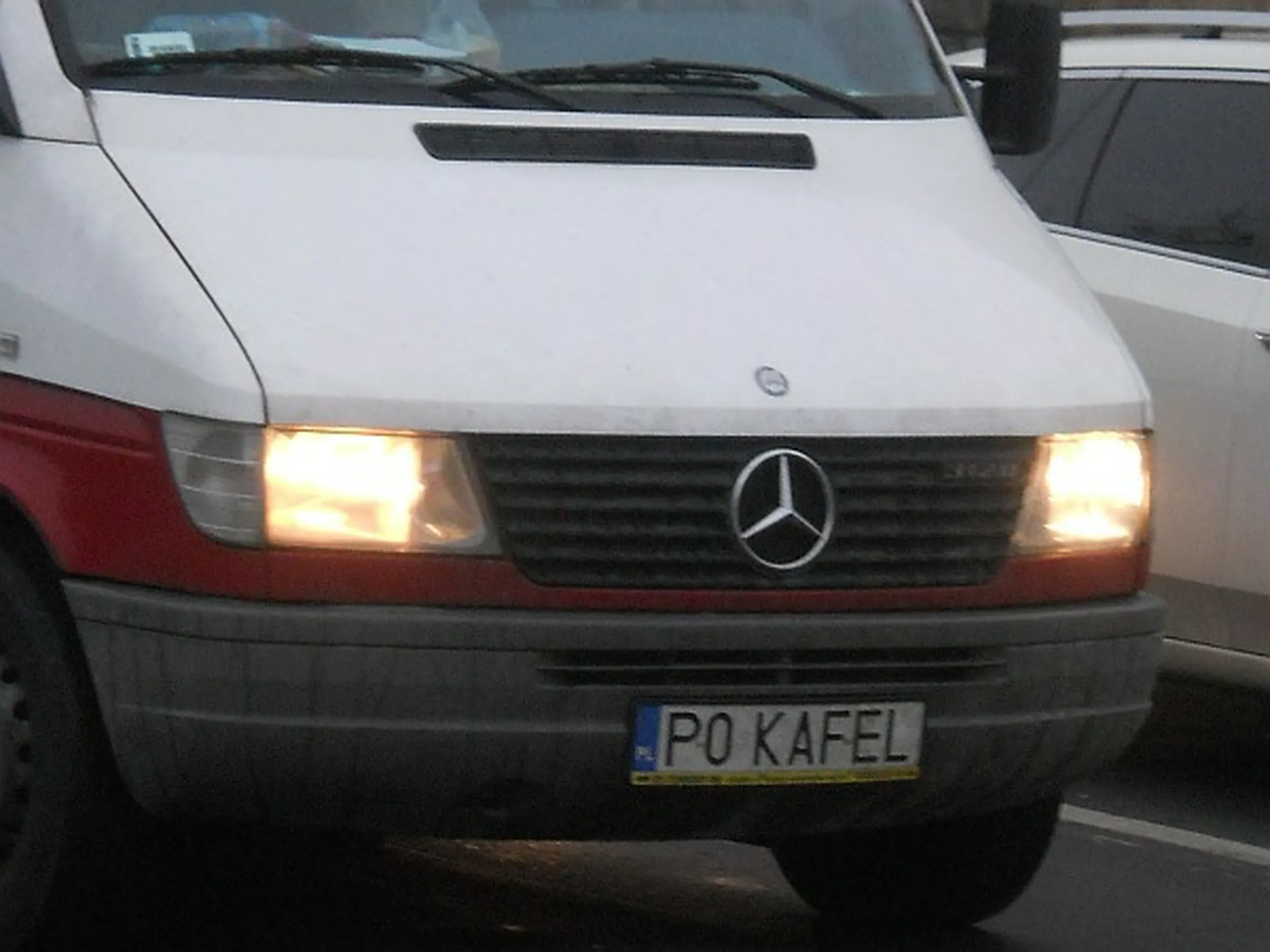 Fajny numer, blacha P0 KAFEL