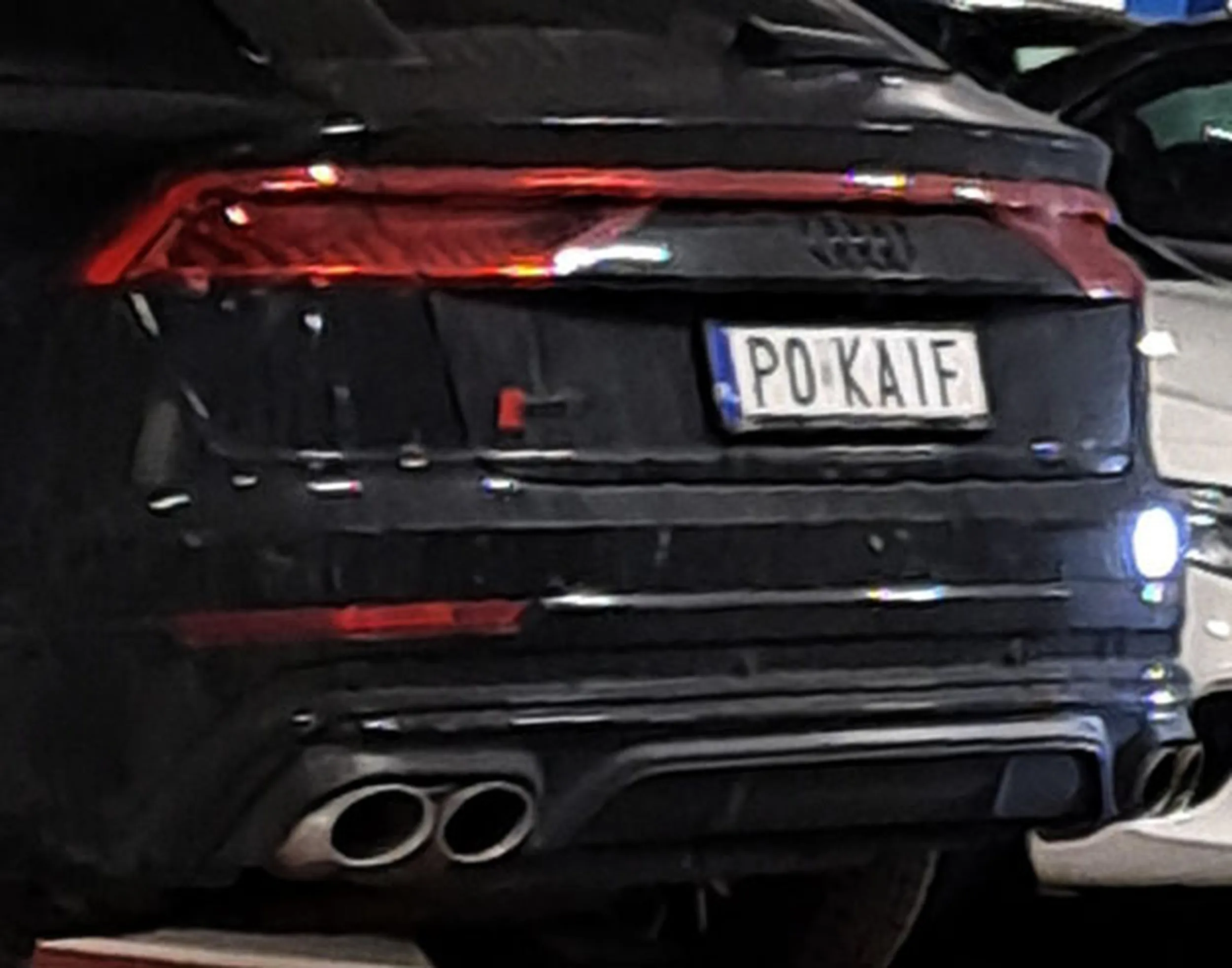 Fajny numer, blacha P0 KAIF