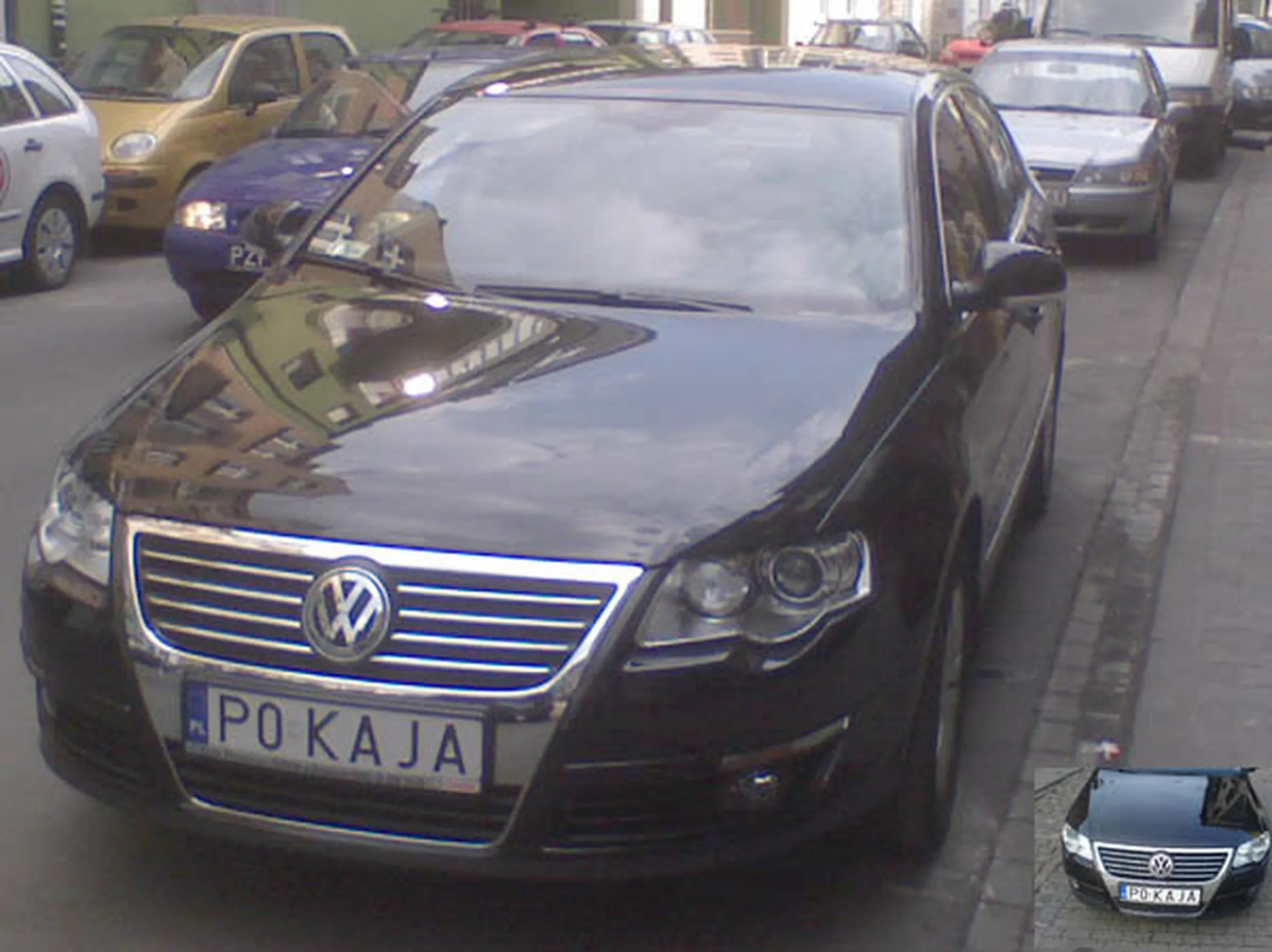 Fajny numer, blacha P0 KAJA