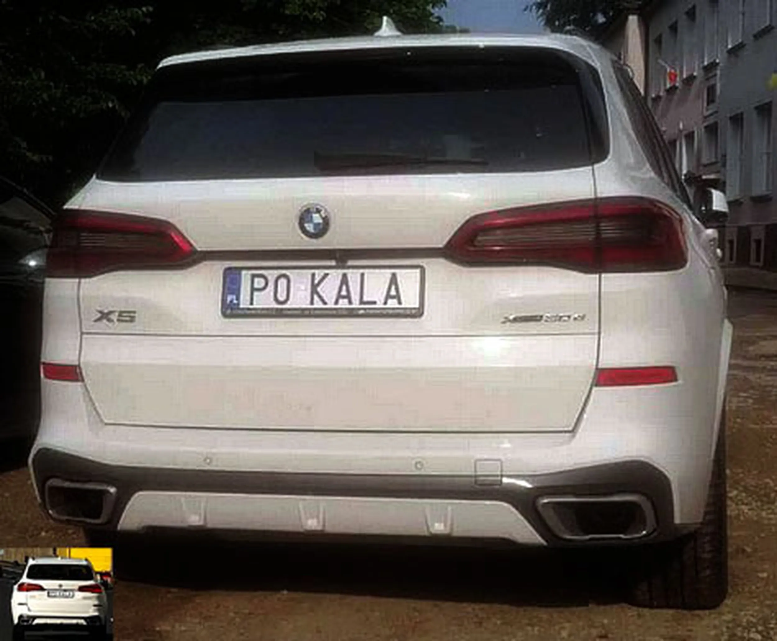 Fajny numer, blacha P0 KALA