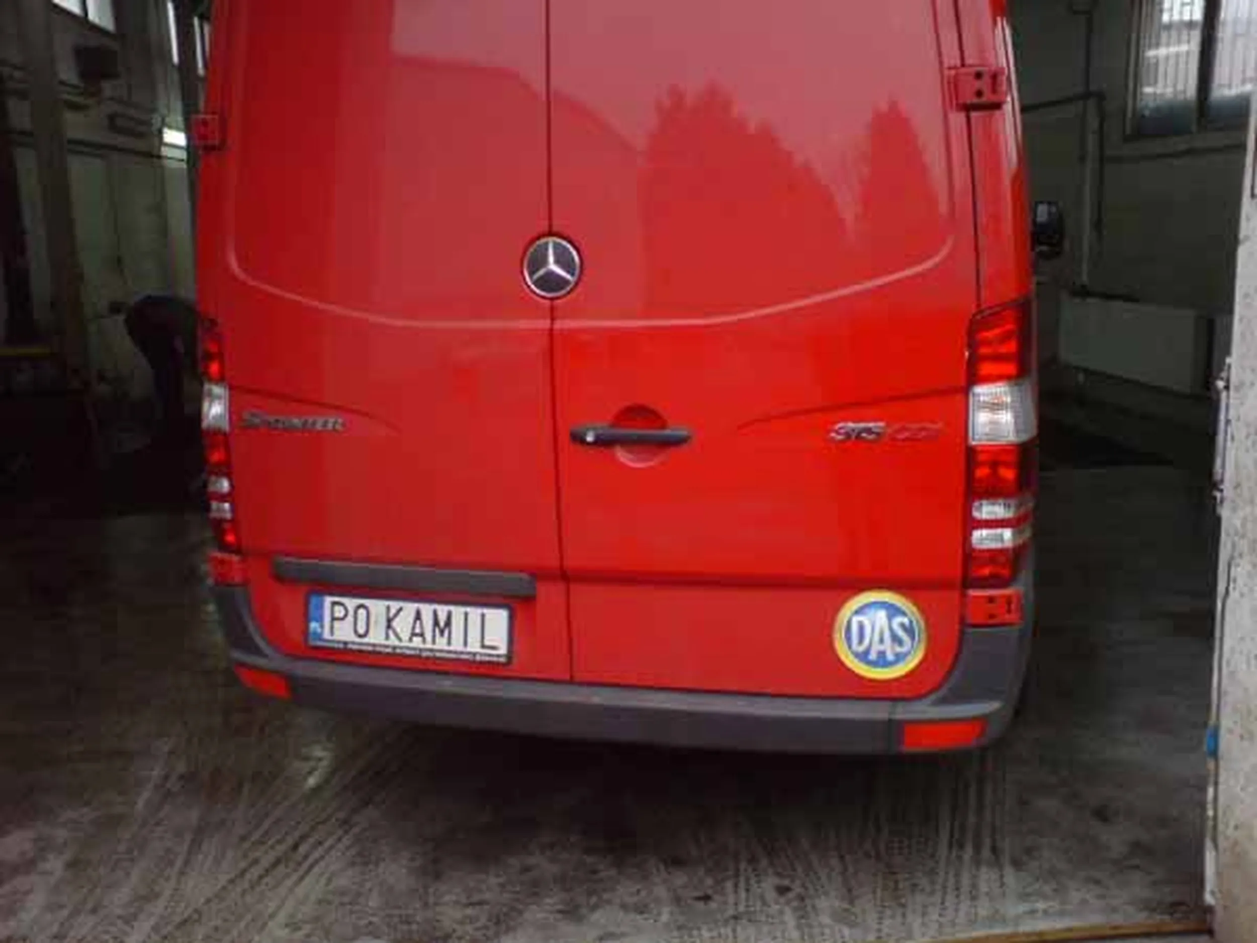 Fajny numer, blacha P0 KAMIL