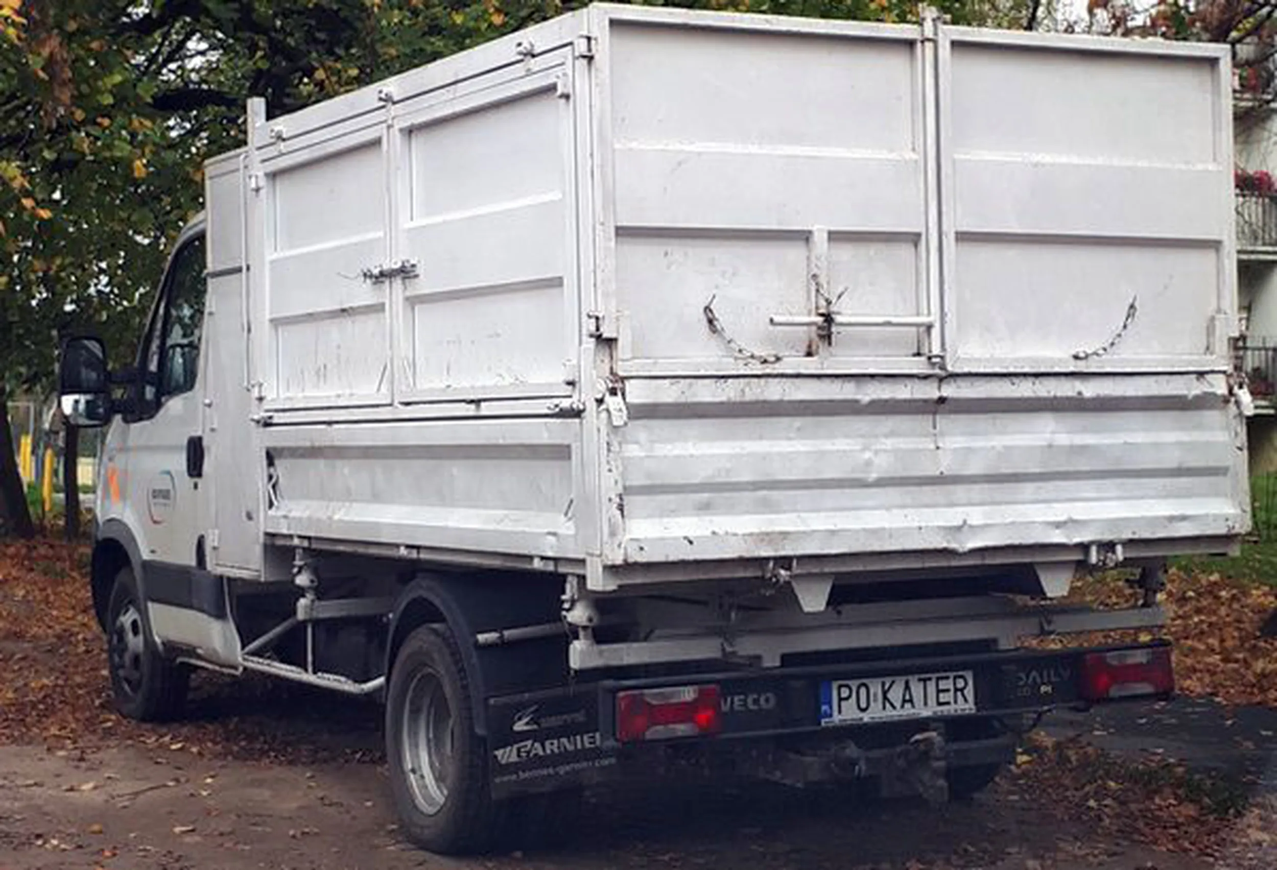 Fajny numer, blacha P0 KATER