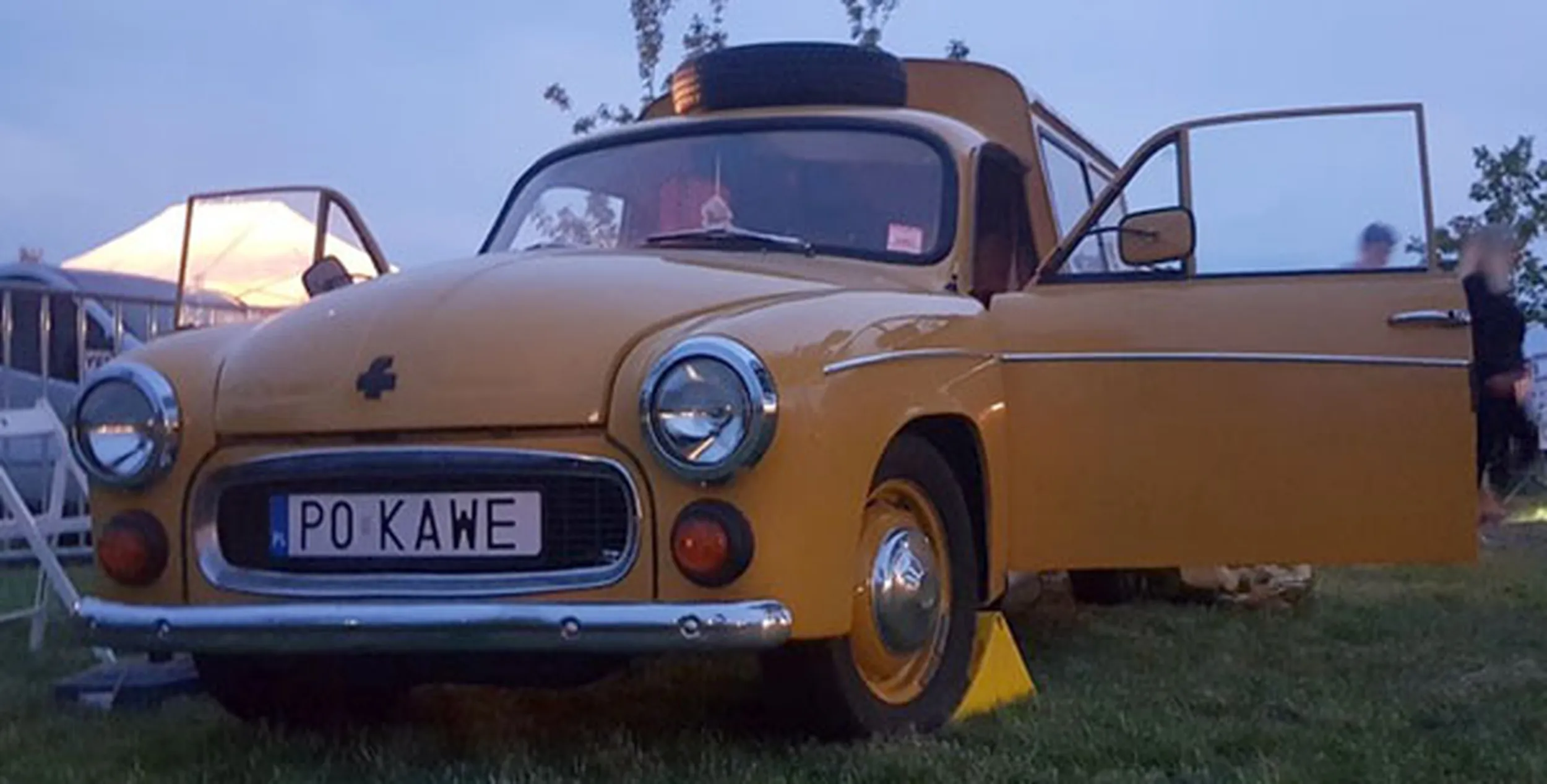 Fajny numer, blacha P0 KAWE