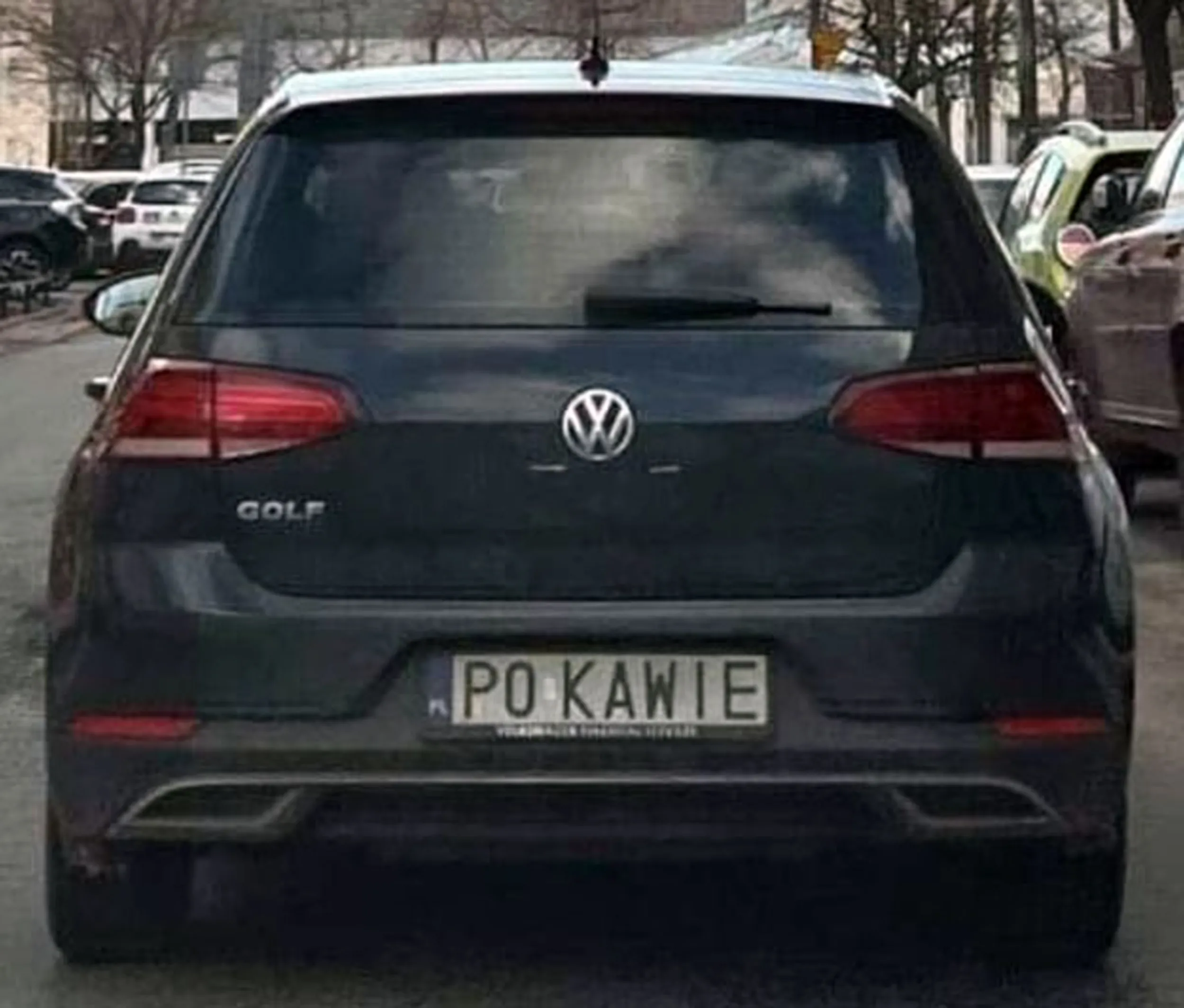 Fajny numer, blacha P0 KAWIE