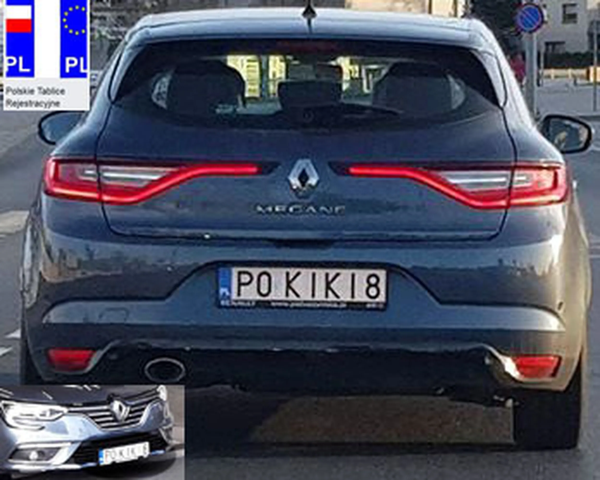 Fajny numer, blacha P0 KIKI8