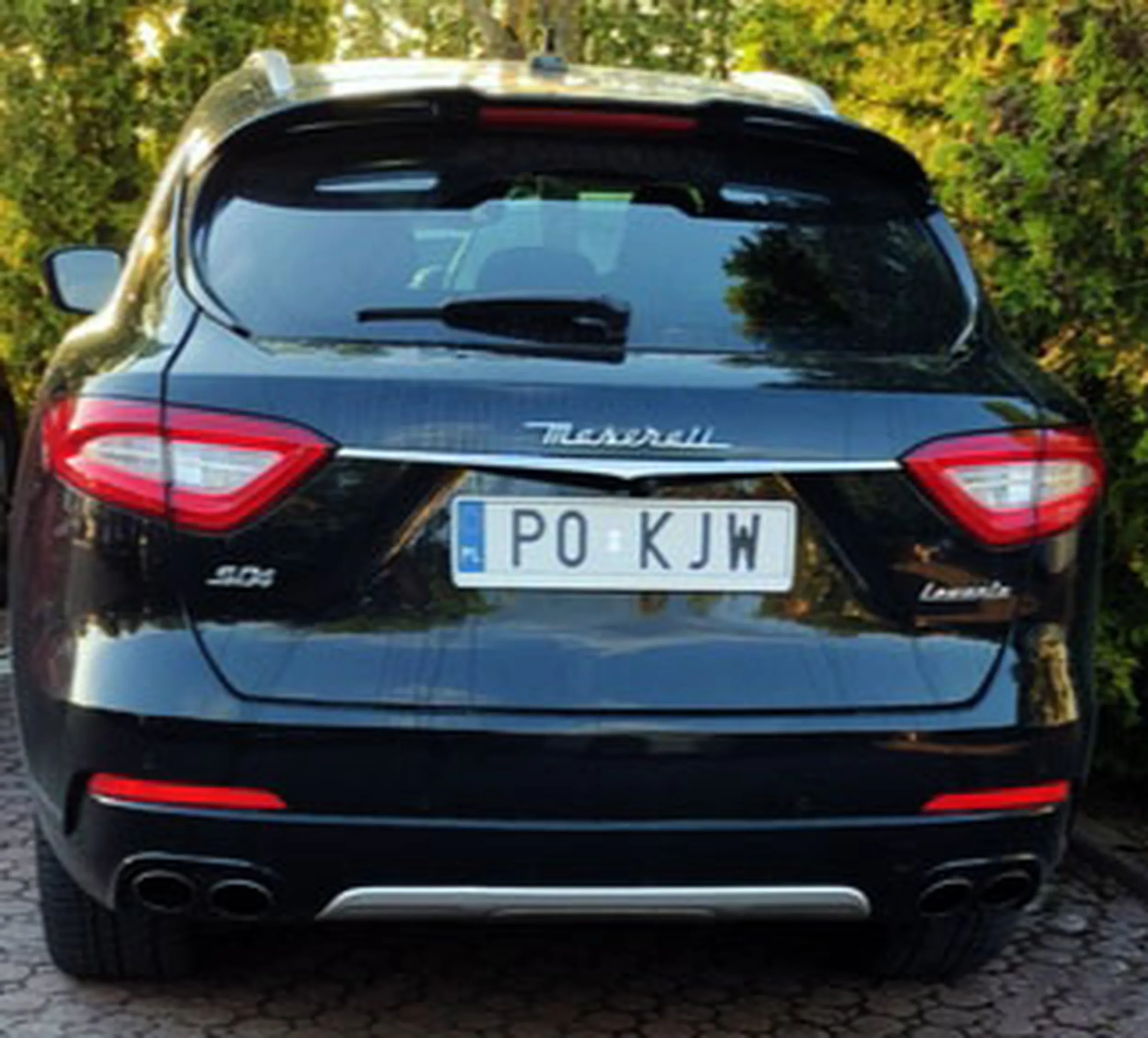 Fajny numer, blacha P0 KJW