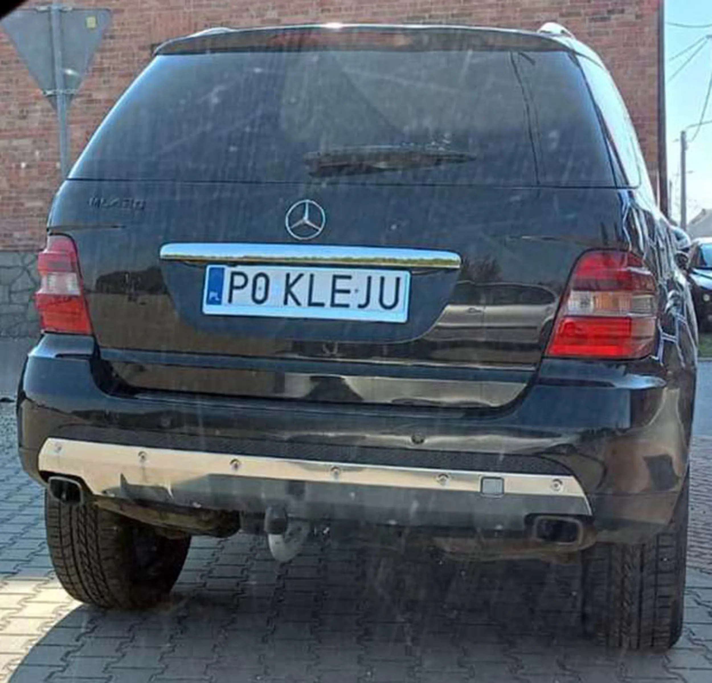 Fajny numer, blacha P0 KLEJU