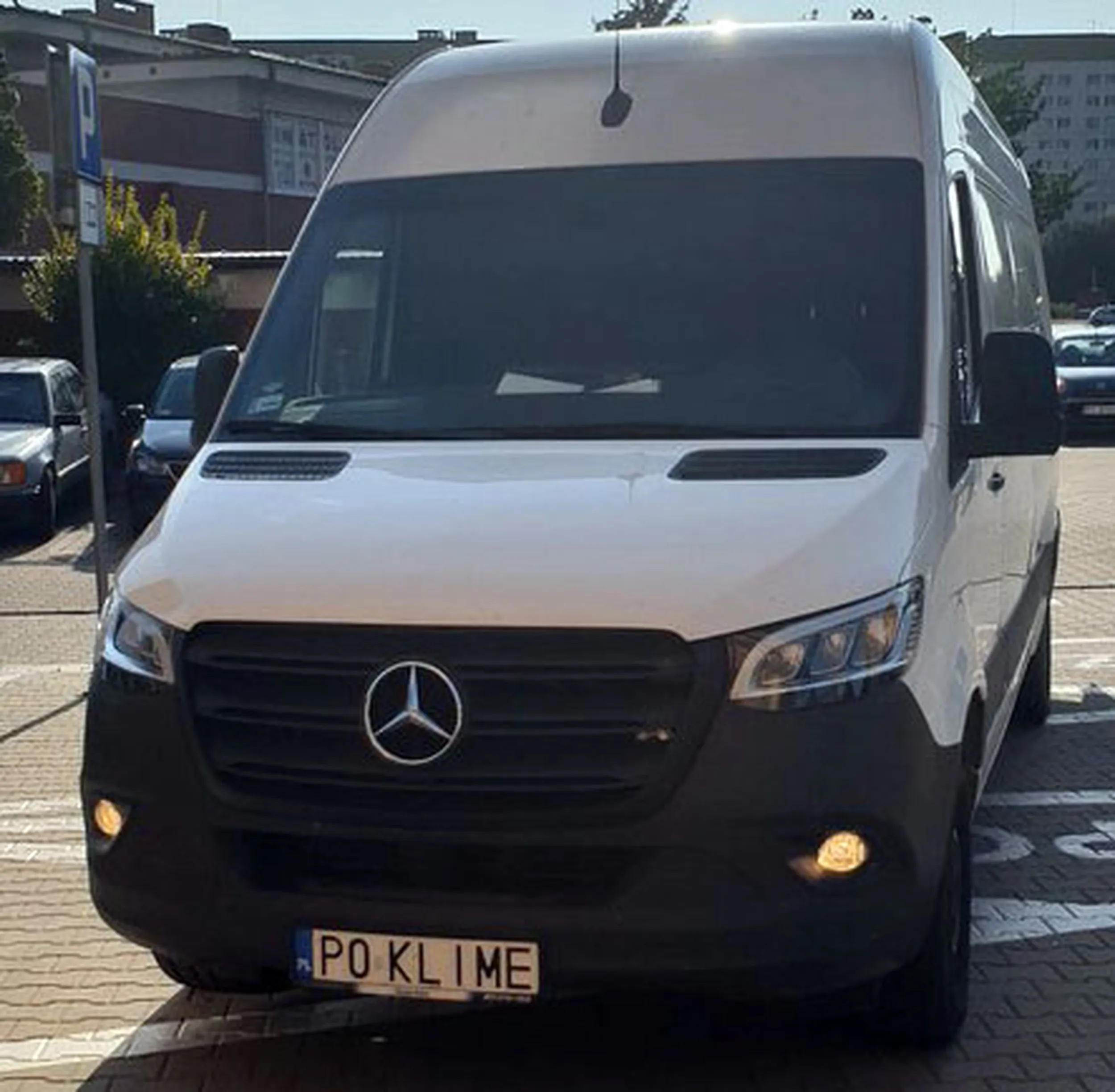 Fajny numer, blacha P0 KLIME