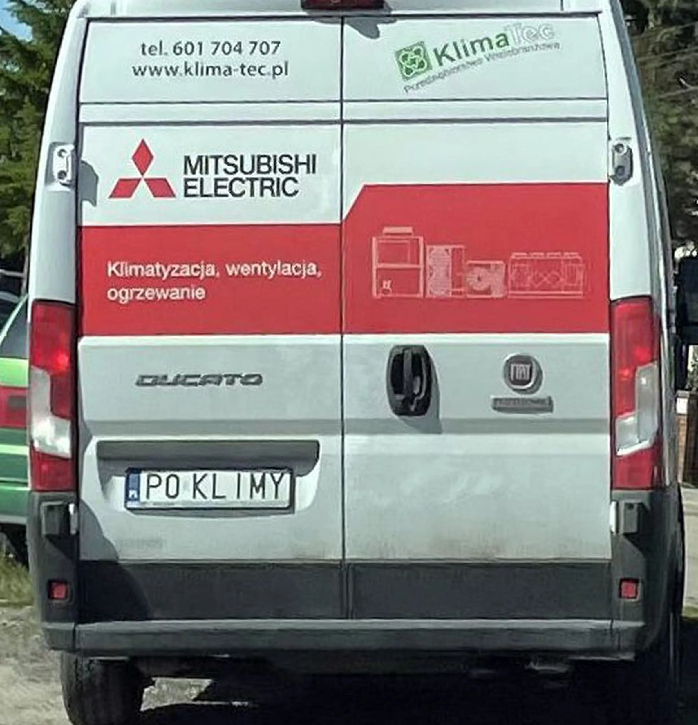 Fajny numer, blacha P0 KLIMY