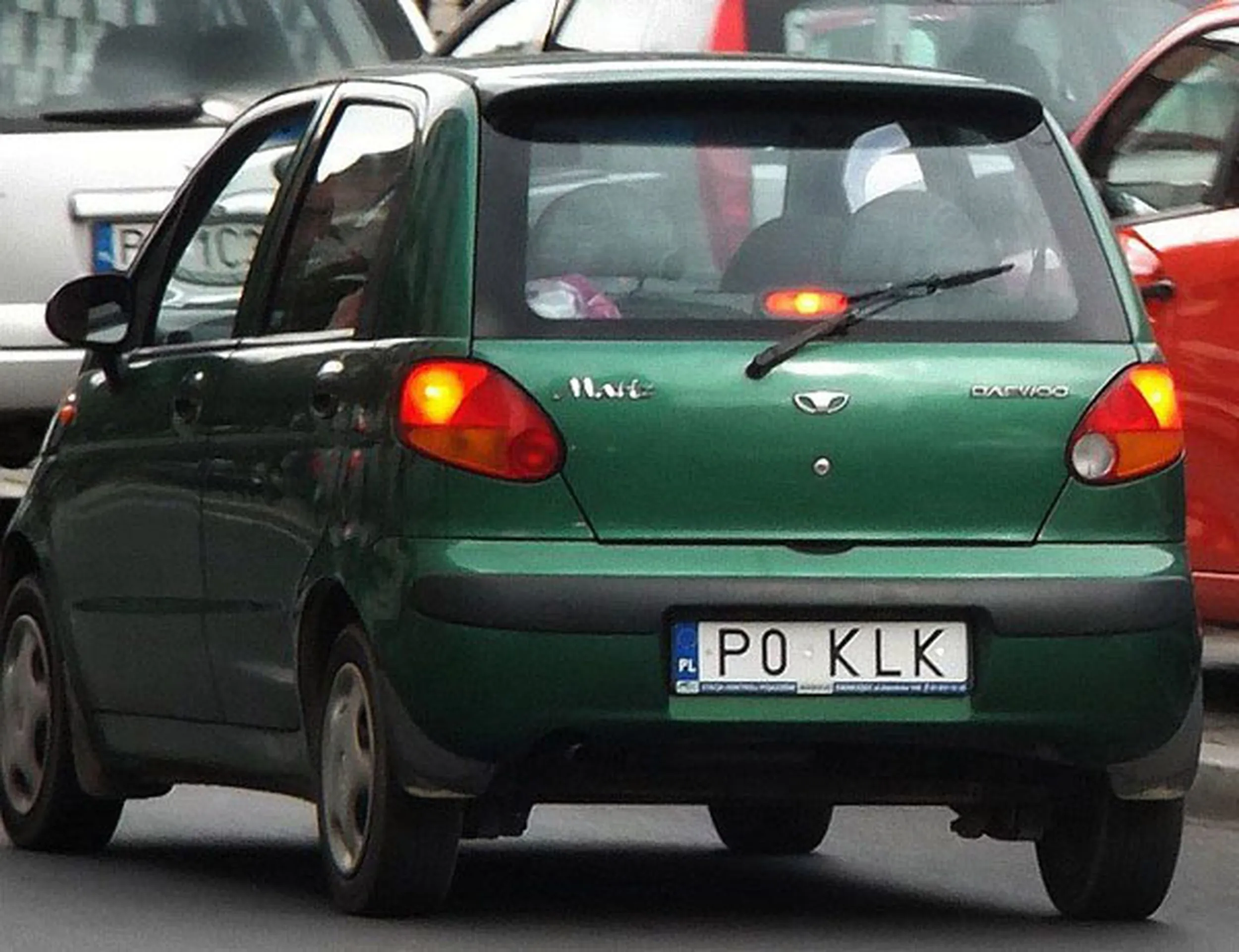 Fajny numer, blacha P0 KLK