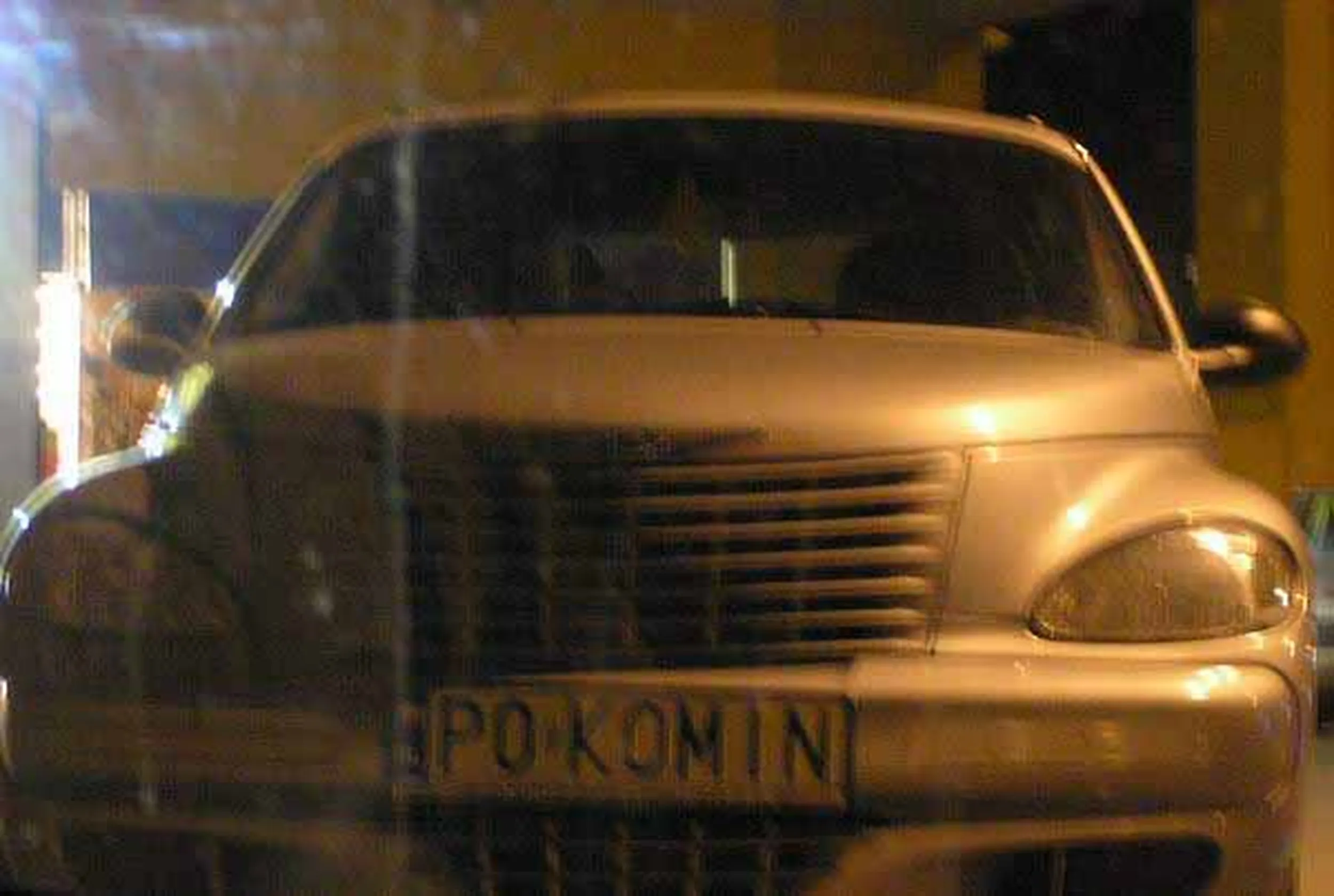 Fajny numer, blacha P0 KOMIN