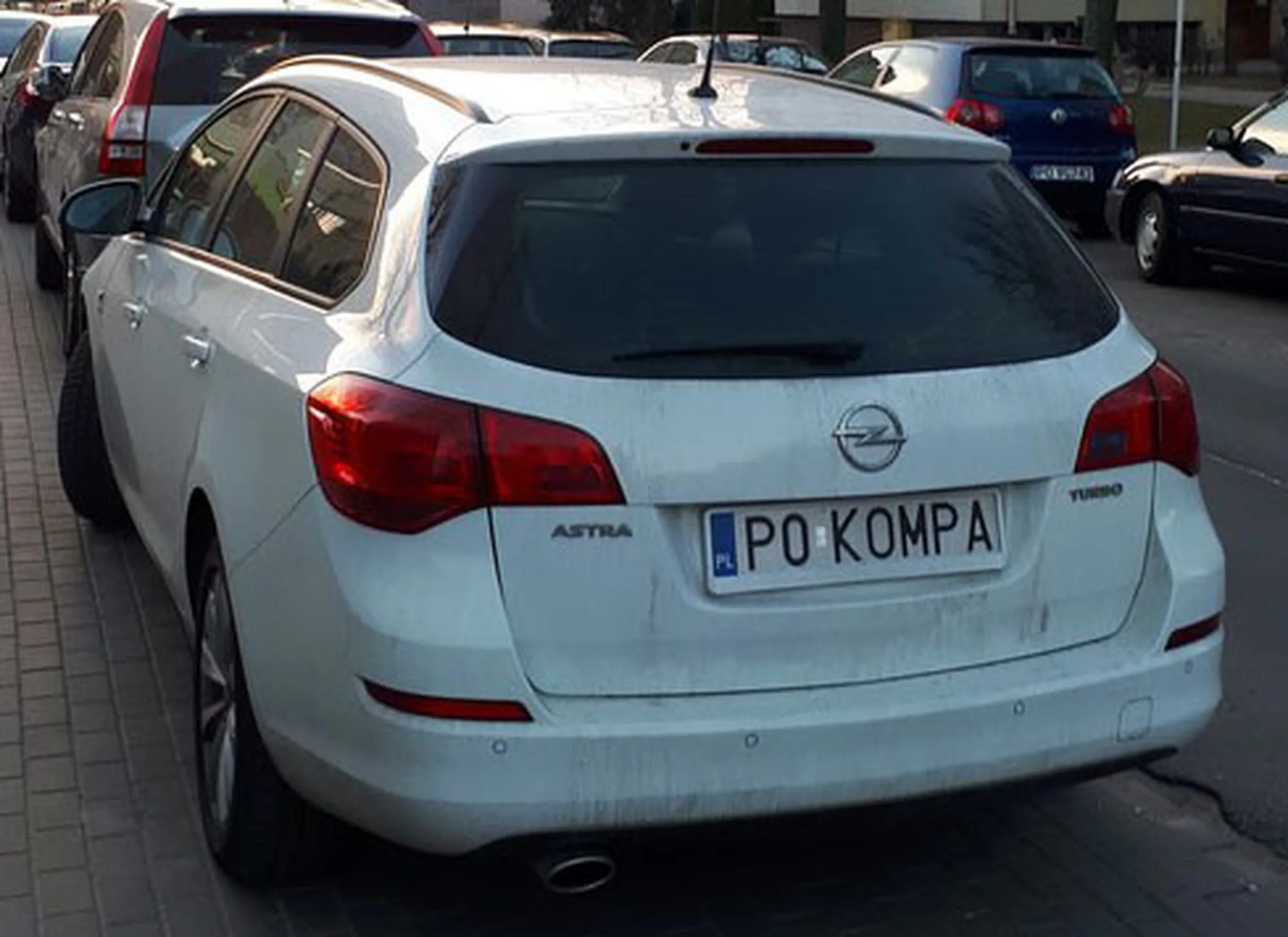 Fajny numer, blacha P0 KOMPA