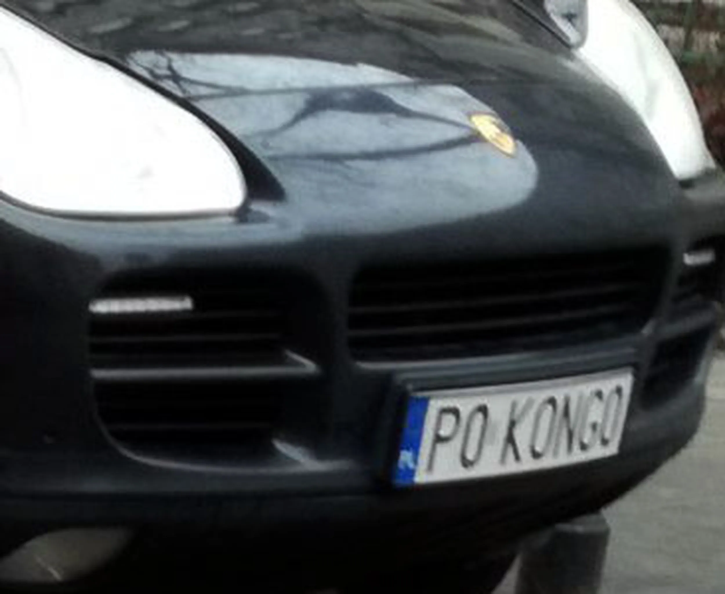 Fajny numer, blacha P0 KONG0