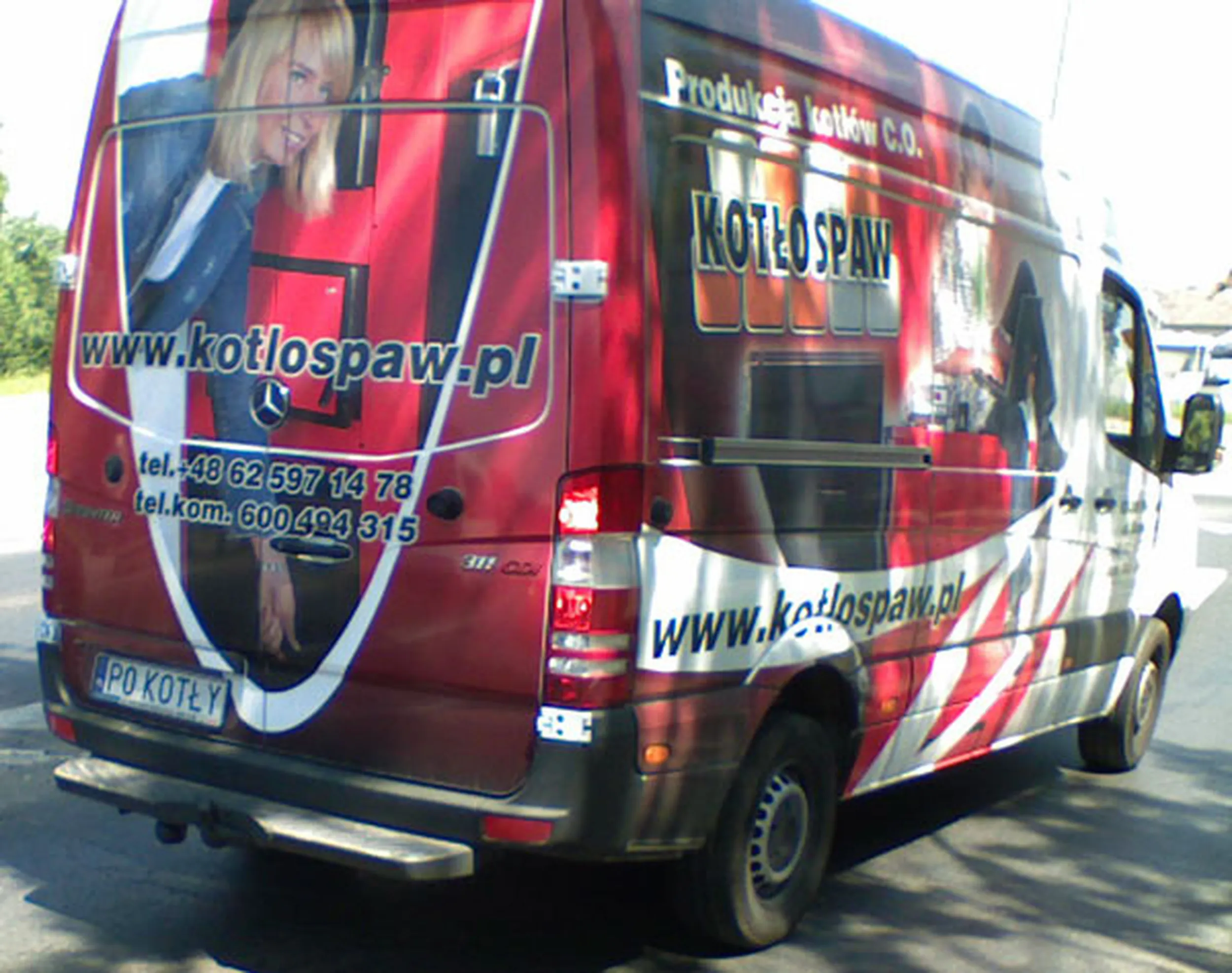 Fajny numer, blacha P0 KOTLY